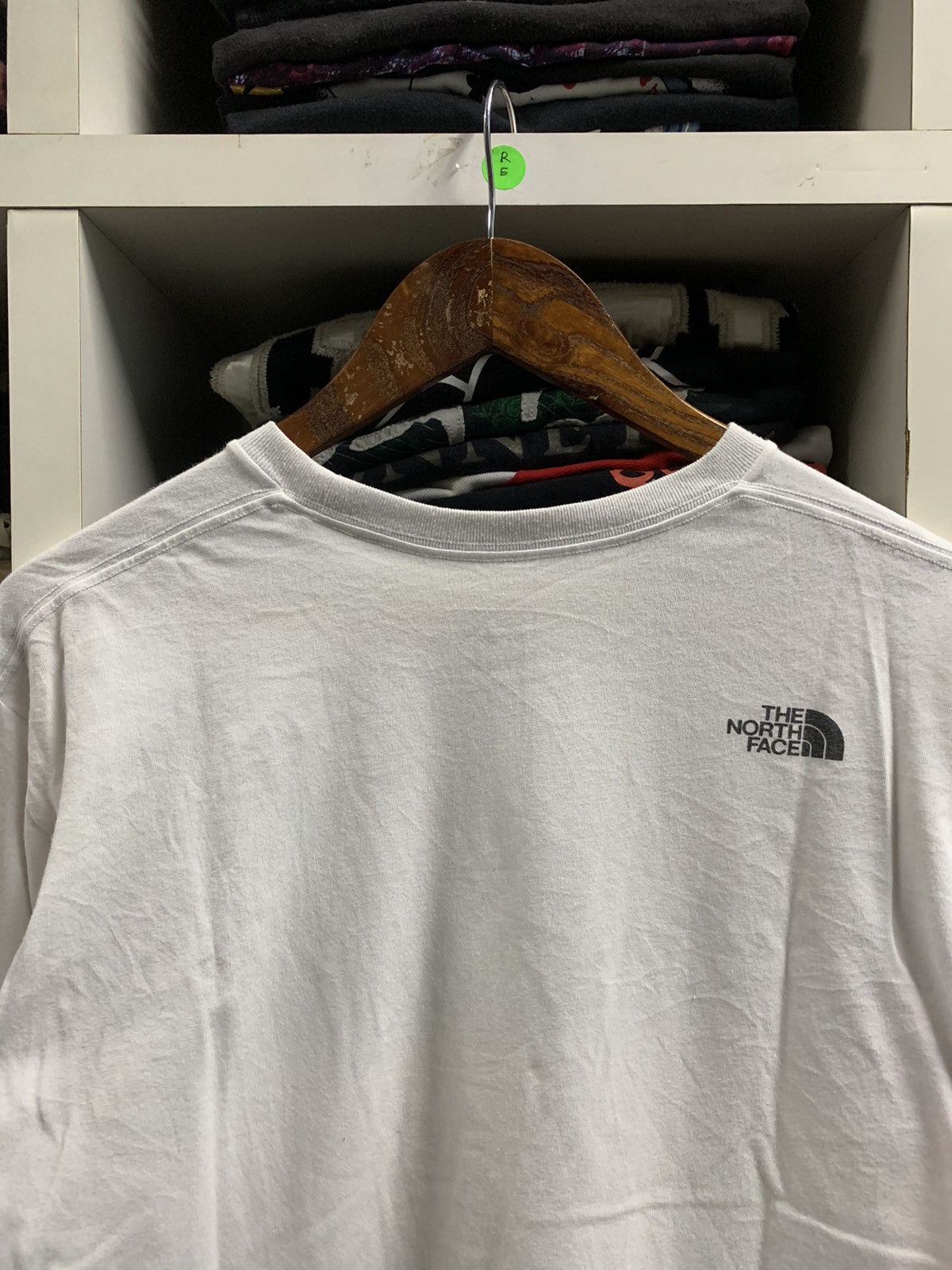The North Face × Vintage The North Face big logo white shirt Size US L / EU 52-54 / 3 - 10 Thumbnail