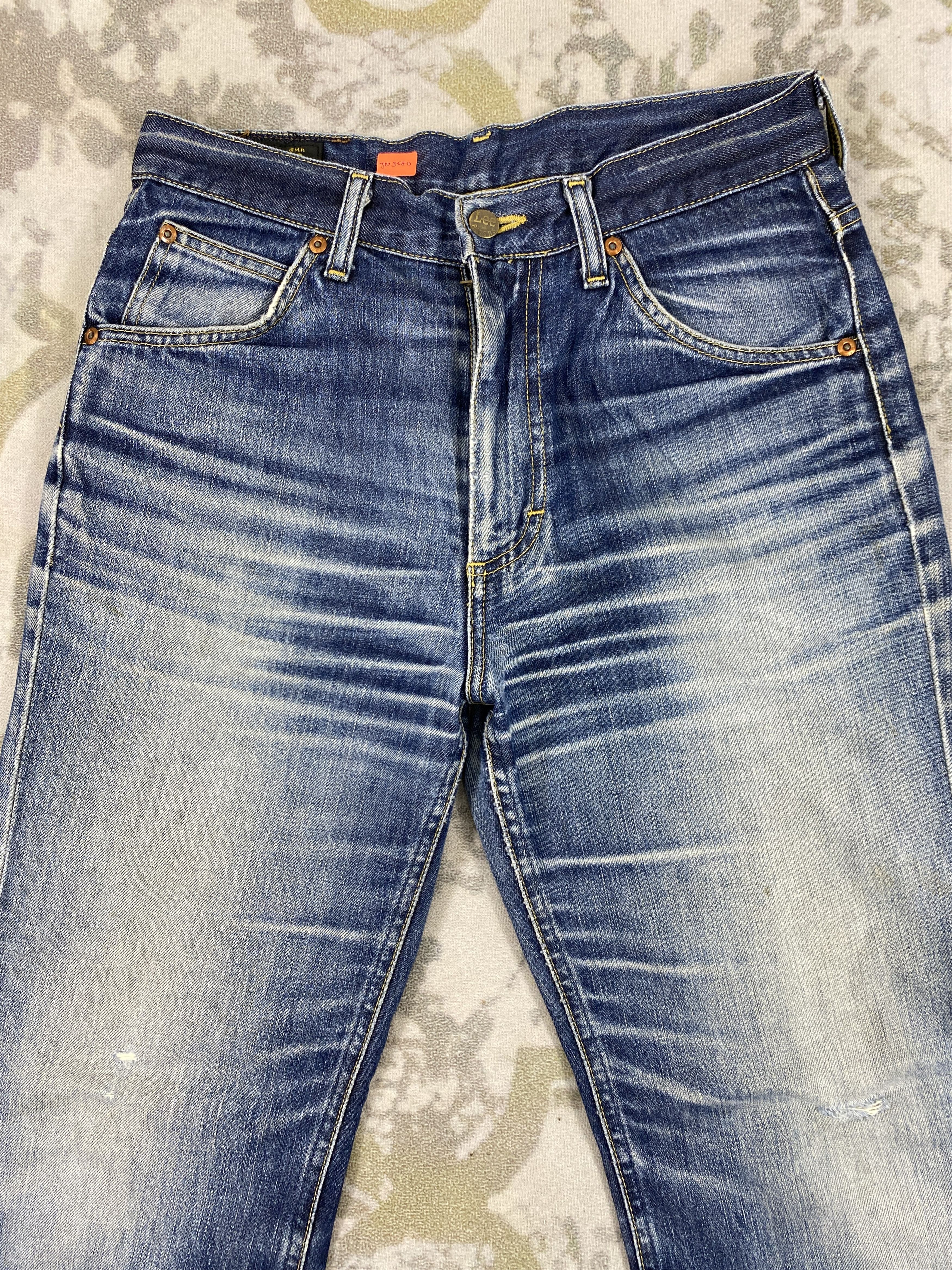 Japanese Brand Vintage Lee Riders Jeans 30x29.5 Denim- JN3680 Size US 30 / EU 46 - 3 Thumbnail