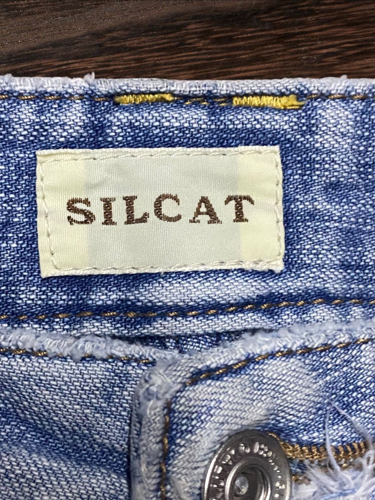 Japanese Brand Vintage Japanese Brand Silcat Bush Pant Light Wash Baggy Size US 30 / EU 46 - 11 Thumbnail