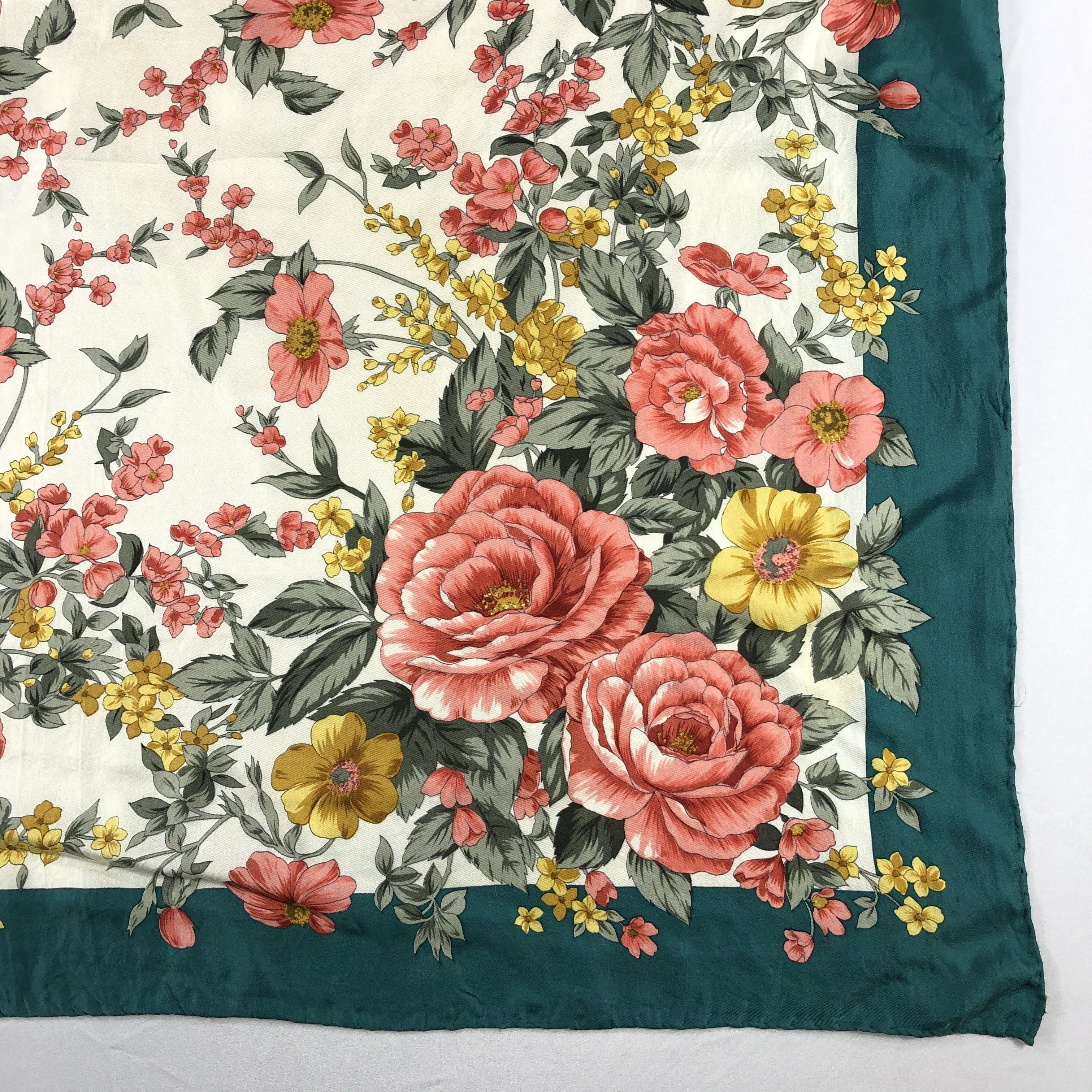 Vintage Vintage Silk Scarf Size ONE SIZE - 4 Thumbnail