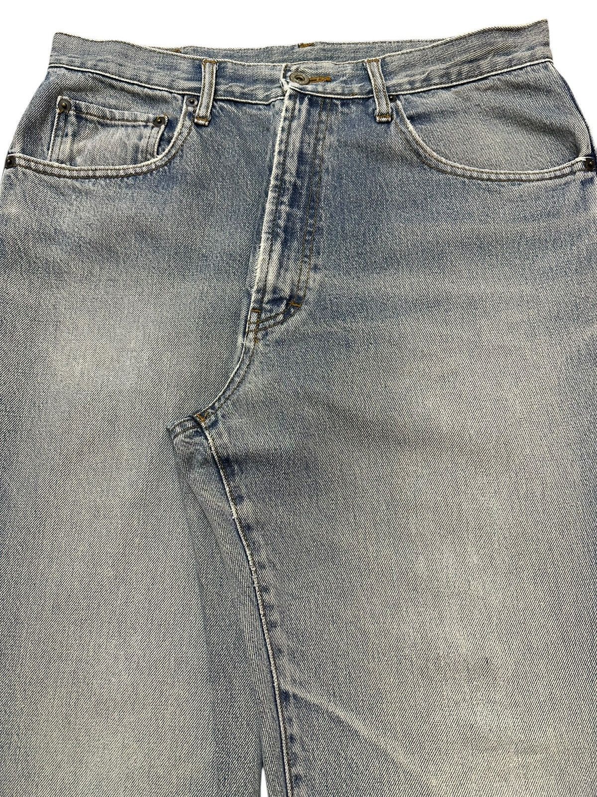 Japanese Brand Vintage Japanese Brand Blue Wash Style Baggy Jeans Size US 32 / EU 48 - 4 Thumbnail