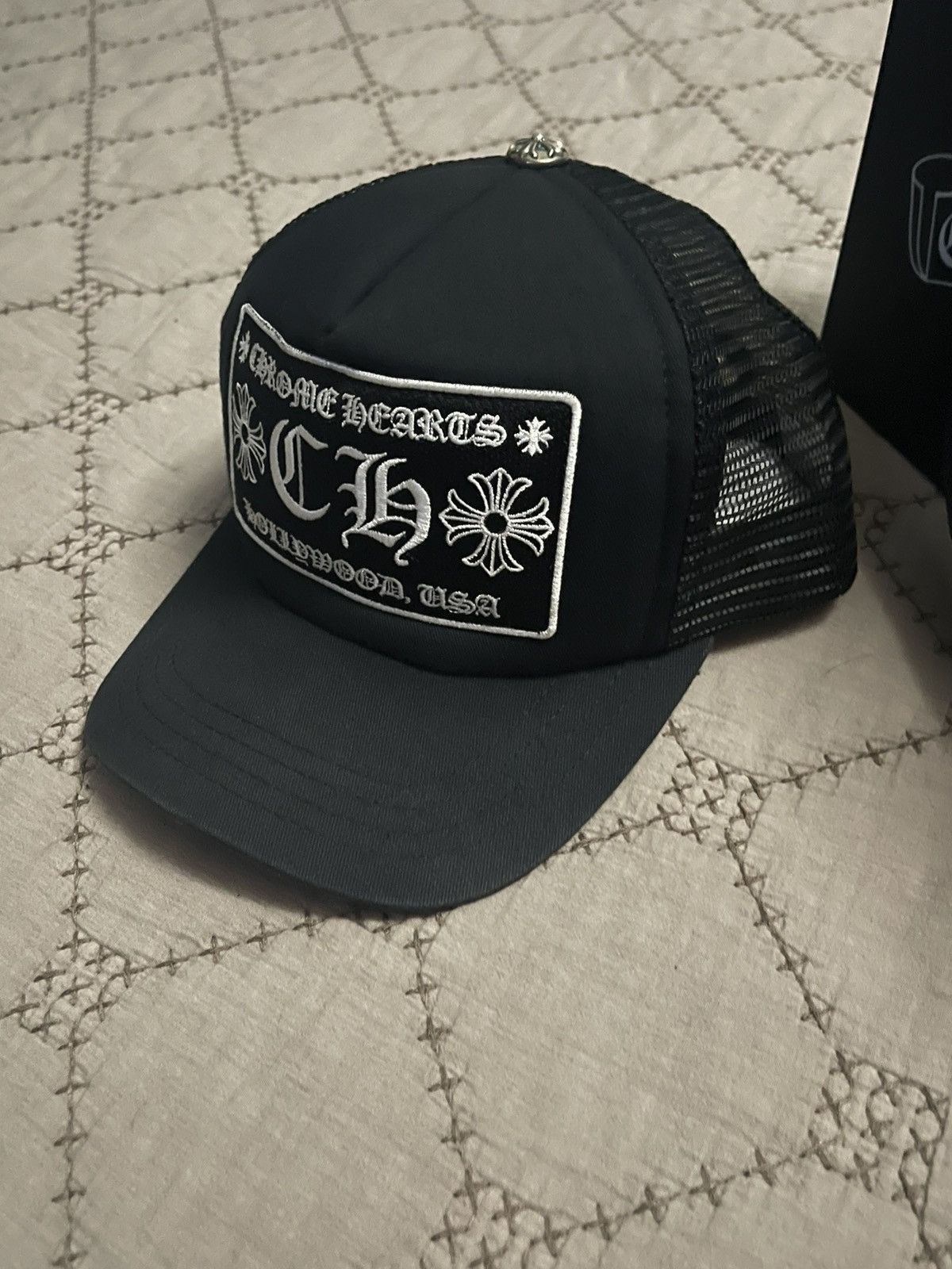 Chrome Hearts Chrome Heart CH Hollywood Trucker Size ONE SIZE - 3 Thumbnail