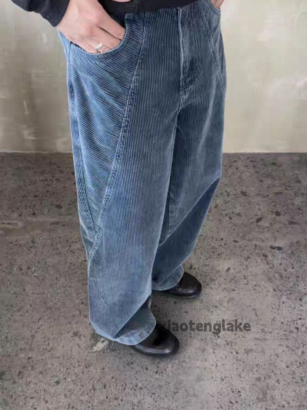 Vintage xz vintage retro y2k wide Leg flared yuppie pants Size US 34 / EU 50 - 5 Thumbnail