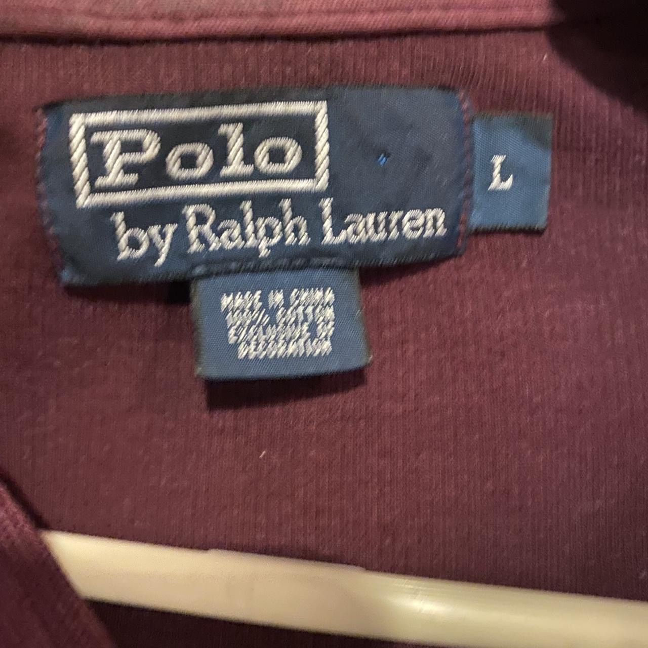 Polo Ralph Lauren Vintage 2000s Polo Quarter Zip Size US L / EU 52-54 / 3 - 3 Thumbnail