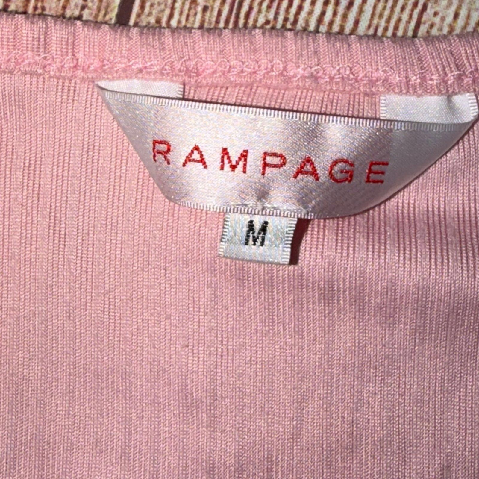Other Rampage Women’s Medium Pink Pajama Set with Bow Accents Size ONE SIZE - 5 Thumbnail