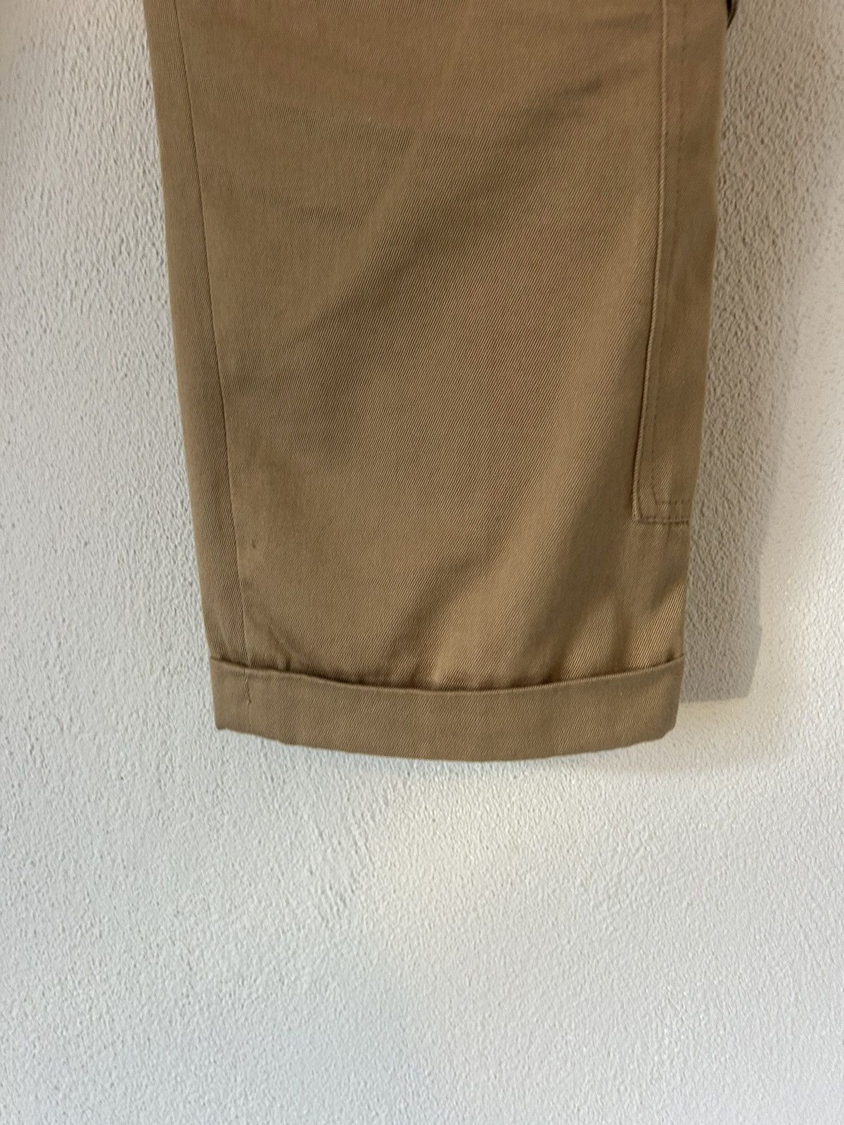 Brunello Cucinelli Brunello Cucinelli Tan Cotton Cargo Pants Size US 34 / EU 50 - 15 Thumbnail