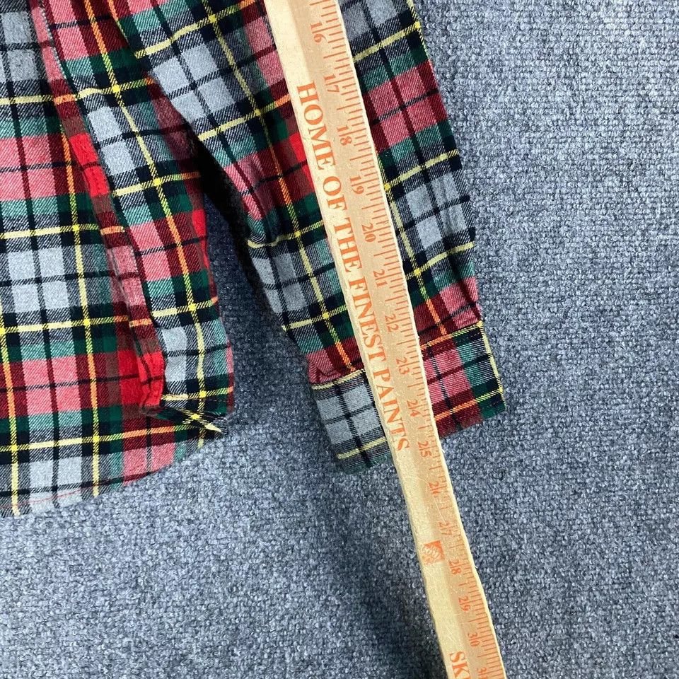 Old Navy Old Navy Flannel Shirt Men's Medium Plaid Regular Fit Size US M / EU 48-50 / 2 - 6 Thumbnail