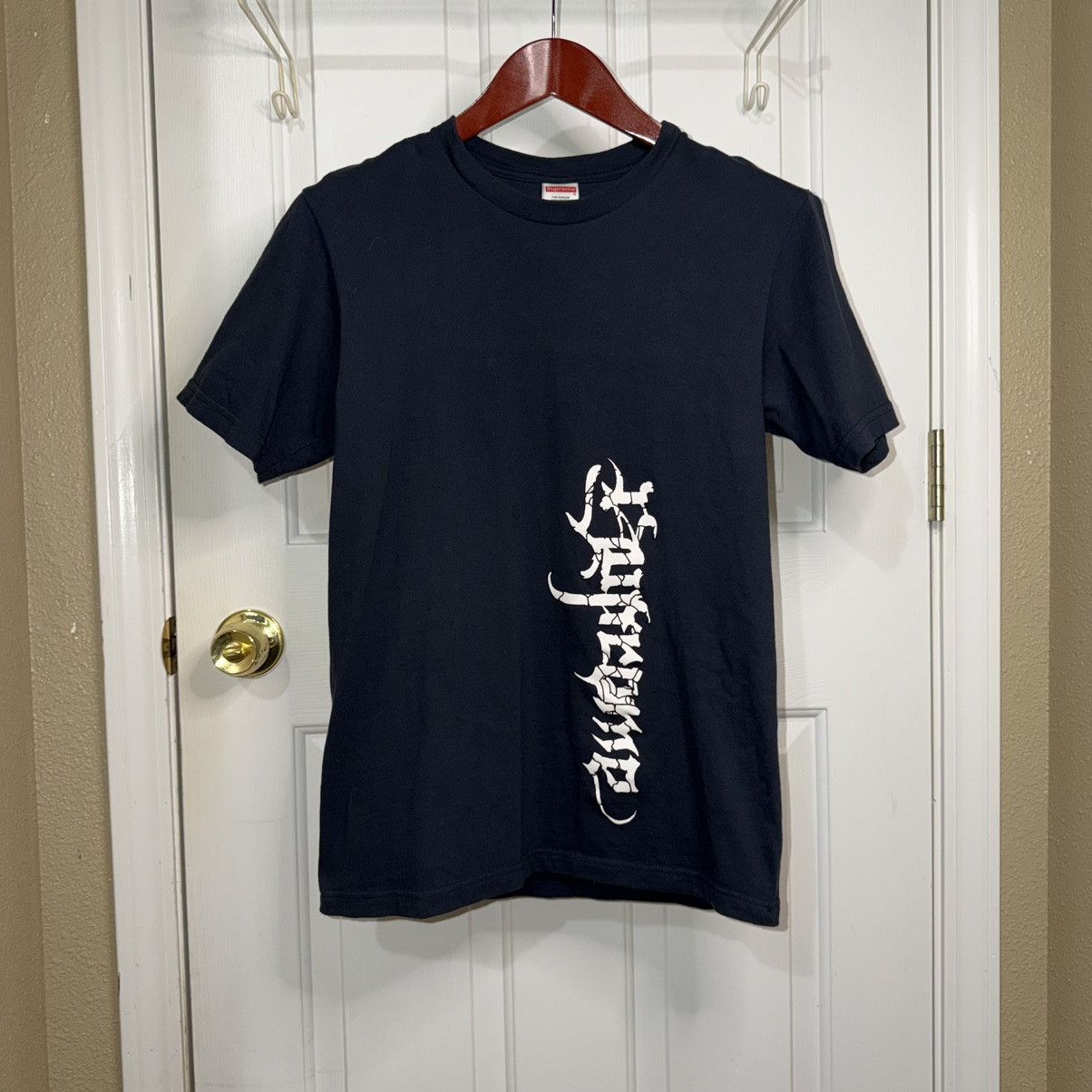 Supreme × Thrasher Supreme x Thrasher Cross Tee Black Size Small Excellent Cons Size US S / EU 44-46 / 1 - 12 Thumbnail