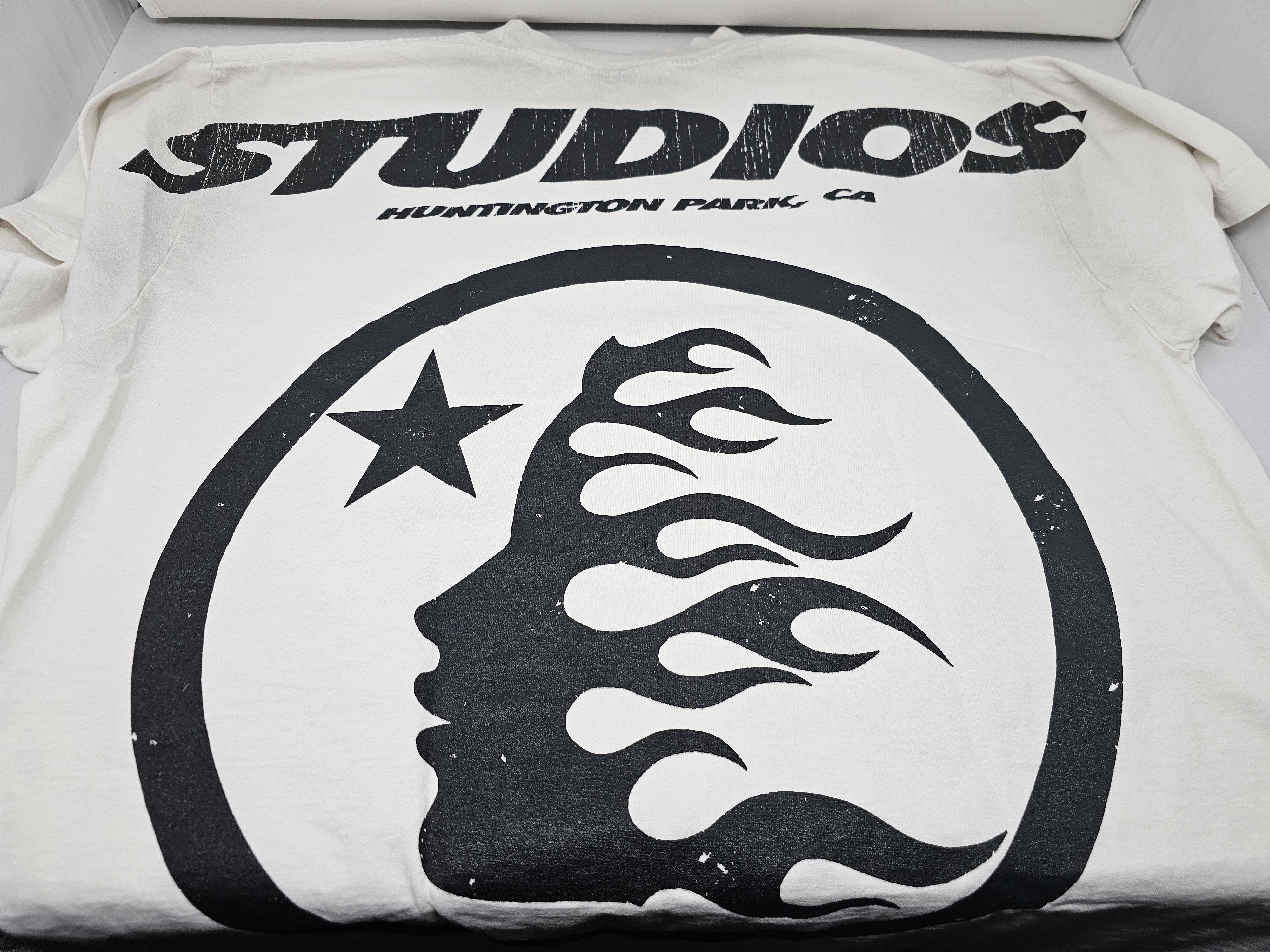 HELLSTAR Hellstar Studios Cartoon Logo Grey/White T-Shirt Size US XL / EU 56 / 4 - 10 Thumbnail
