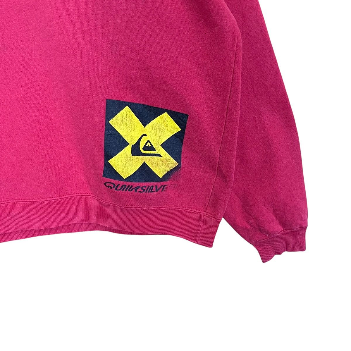 Quiksilver Vintage 90s Quiksilver Big Logo Crewneck Sweatshirt Size US M / EU 48-50 / 2 - 6 Thumbnail