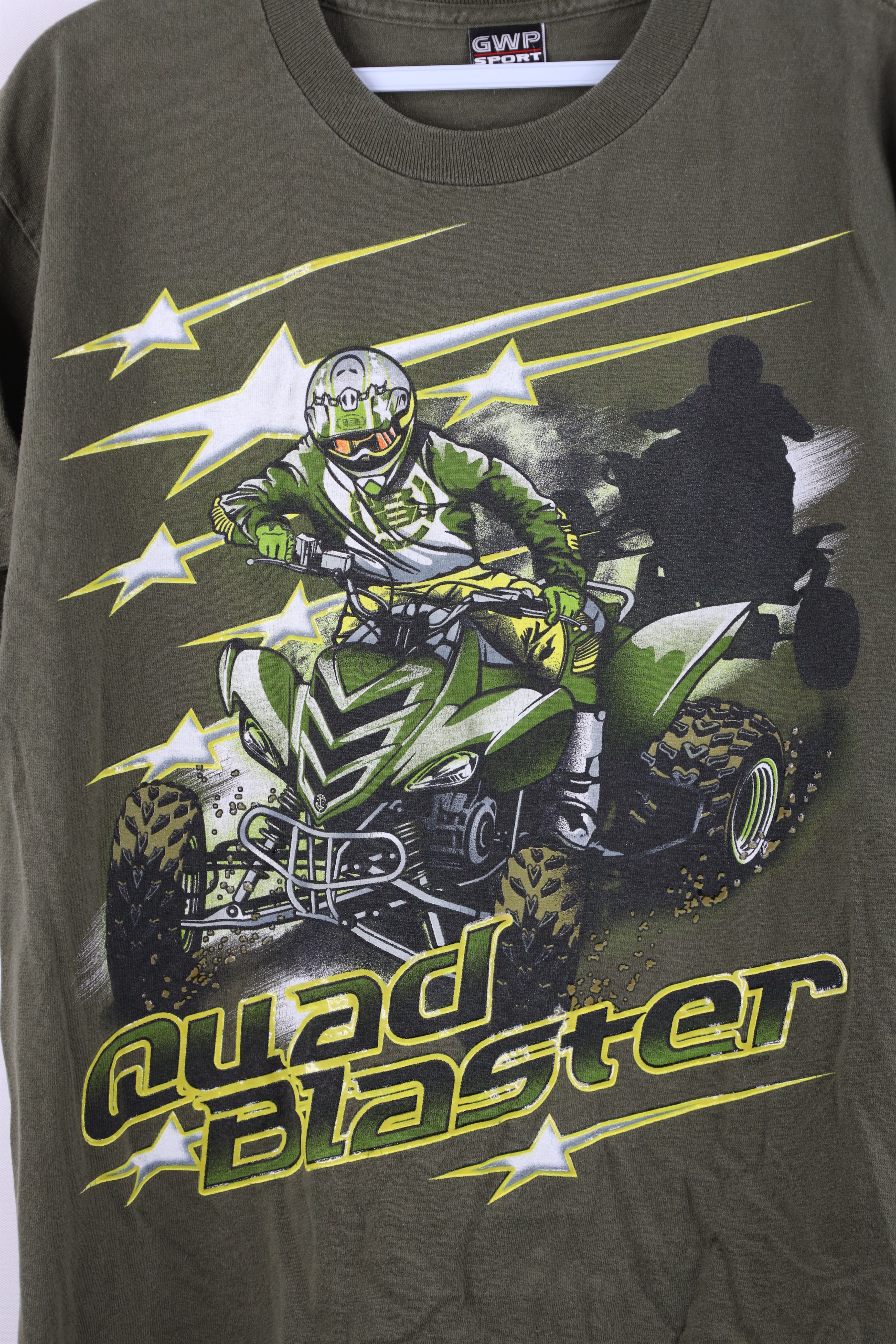 Vintage Vintage 90s Y2K Streetwear Quad Blaster Racing T-Shirt Size US S / EU 44-46 / 1 - 4 Thumbnail