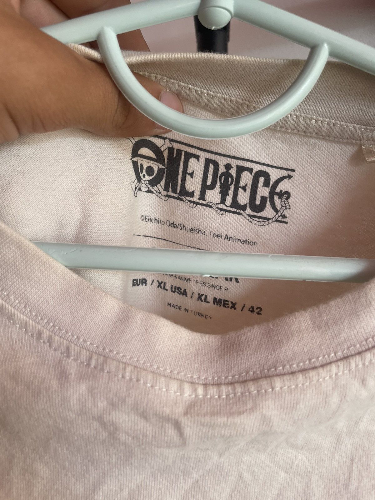 Japanese Brand × One Piece × Vintage Vintage One Piece Big Graphic Tee Shirt Size US XL / EU 56 / 4 - 11 Thumbnail