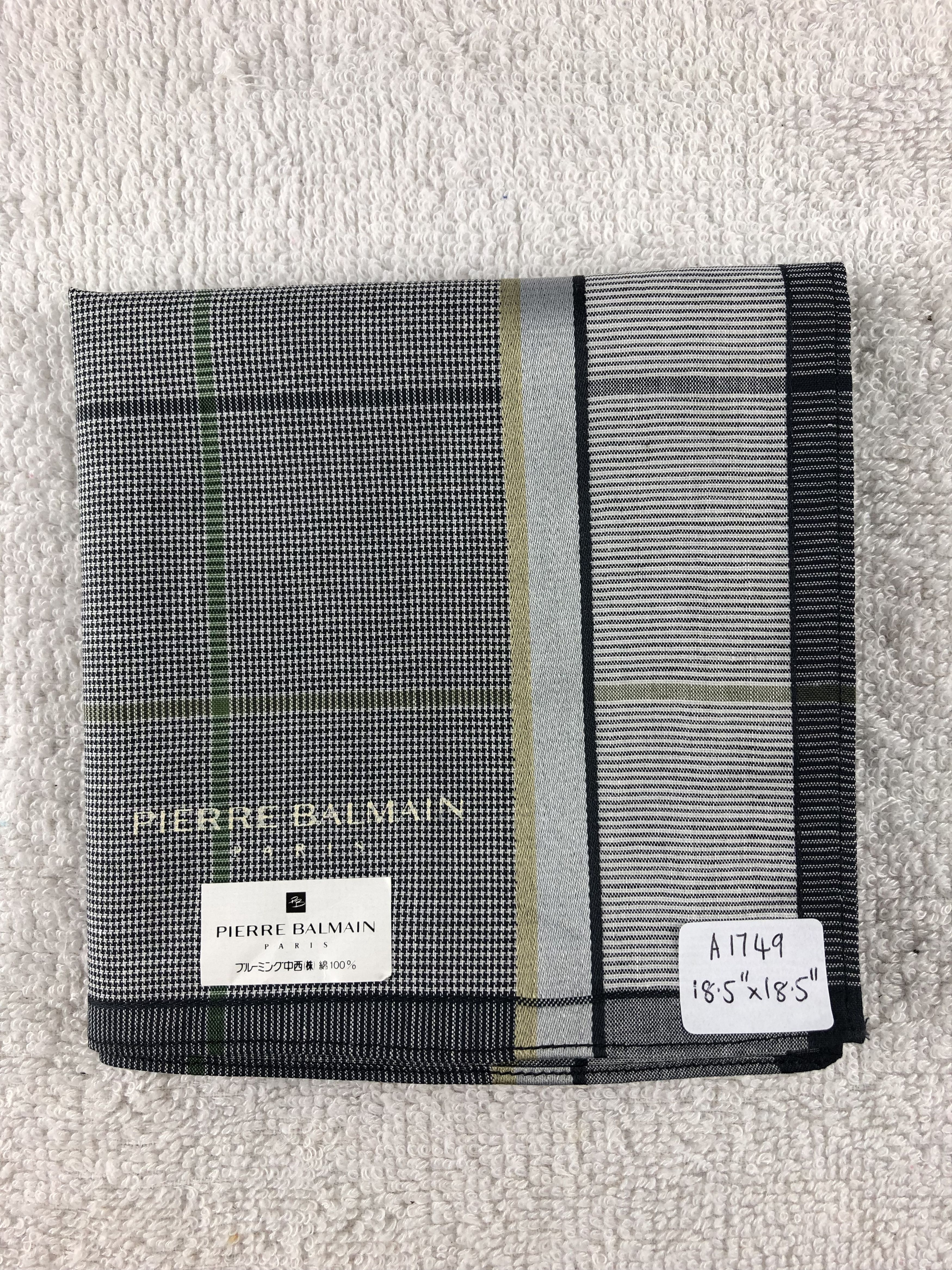 Pierre Balmain × Vintage Pierre Balmain Handkerchief / Bandana / Neckerchief Size ONE SIZE - 5 Thumbnail