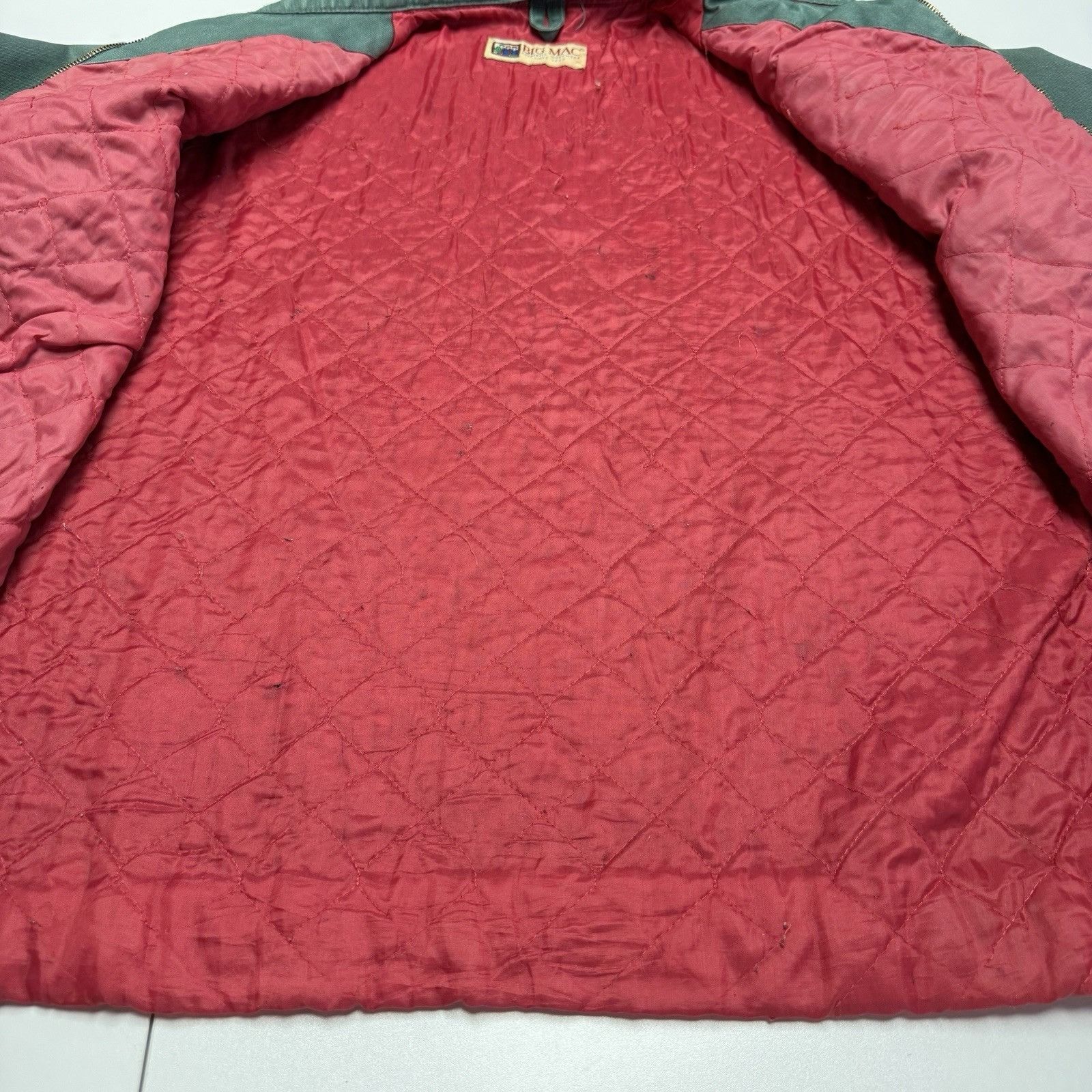 Big Mac Vintage Big Mac Workwear Jacket Mens 2XL Green Quilted Lined Size US XXL / EU 58 / 5 - 18 Thumbnail