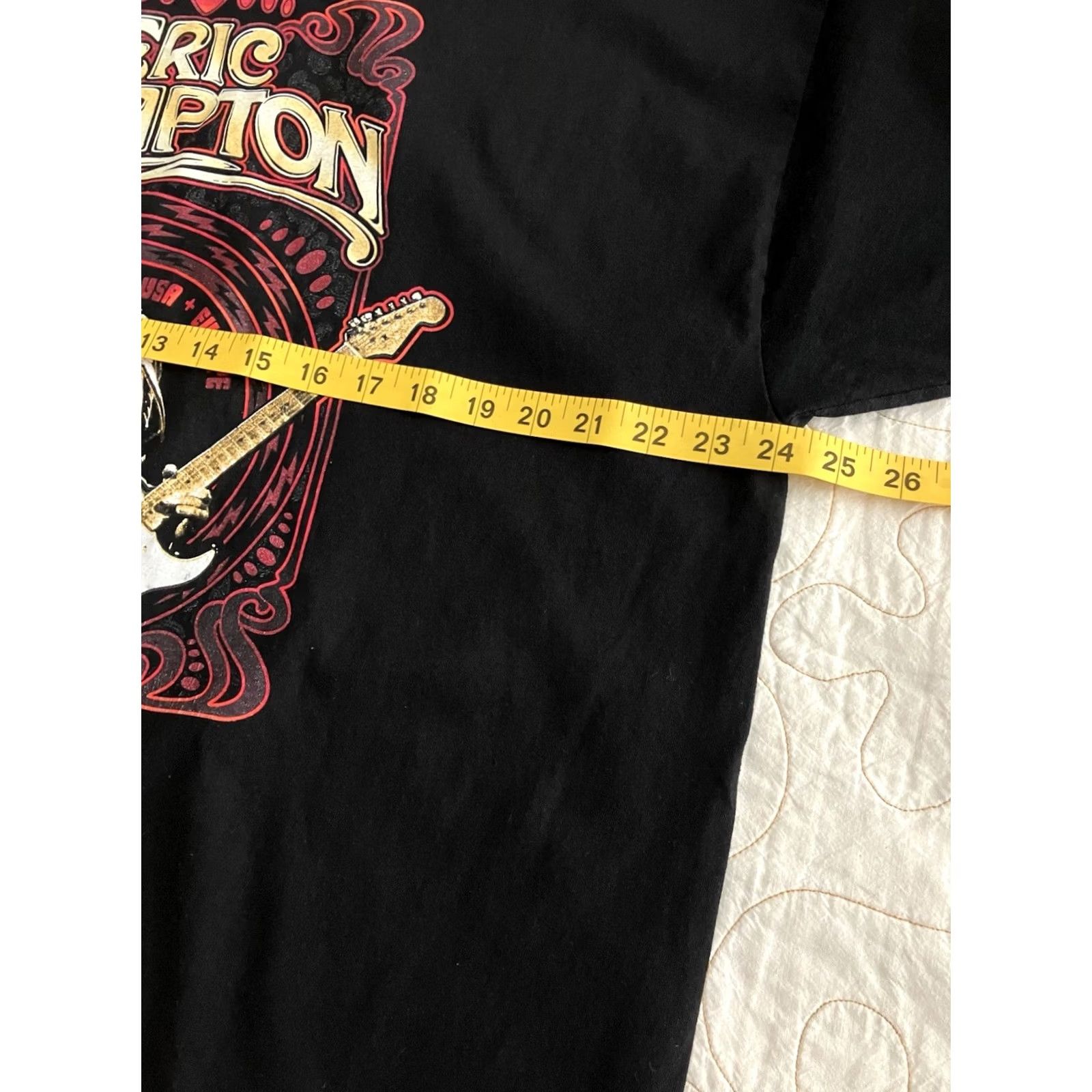 Hanes Eric Clapton Band Black T Shirt Sz M Psychedelic 2022 Tour Retro 60s Style Tee Size US XXL / EU 58 / 5 - 4 Thumbnail