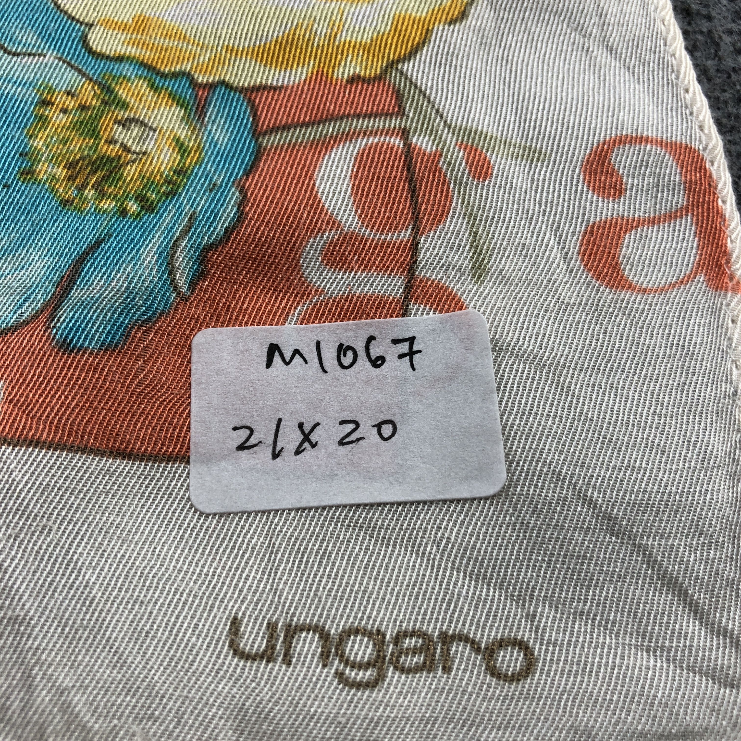 Ungaro Paris Ungaro Floral Silk Scarf M1067 Size ONE SIZE - 7 Thumbnail