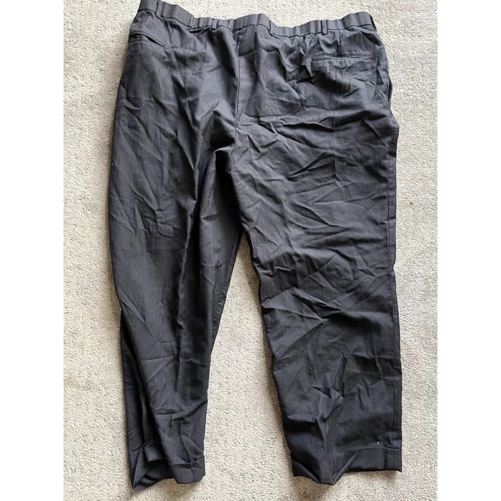 Brooks Brothers Brooks Brothers Pants Mens 50R/45W Navy Wool Dress Pants Size US 34 / EU 50 - 3 Thumbnail