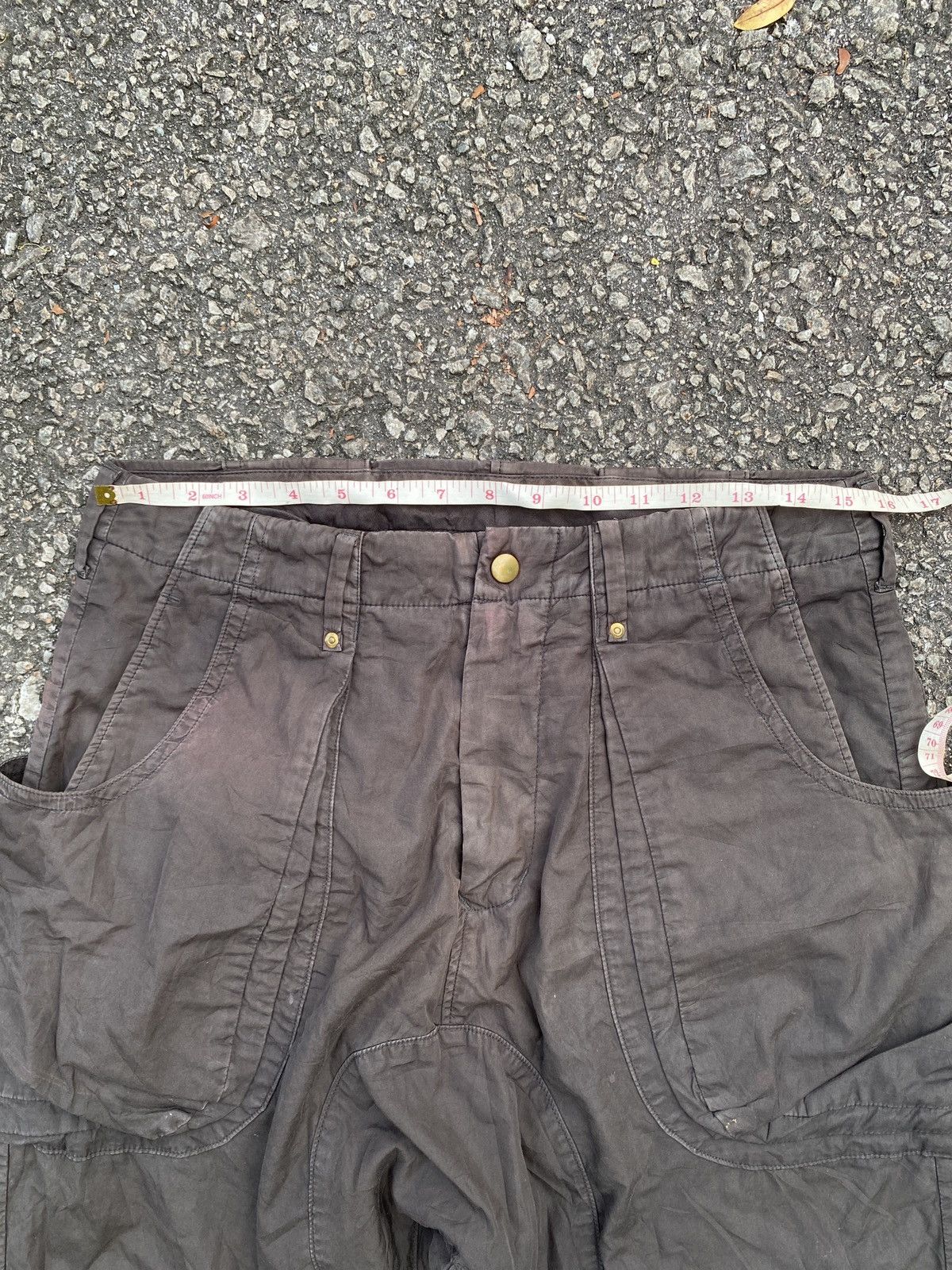 08sircus × Japanese Brand × Kiminori Morishita Kiminori Morishita x 08sircus Japan Sun Faded Trouser Pant Size US 30 / EU 46 - 15 Thumbnail
