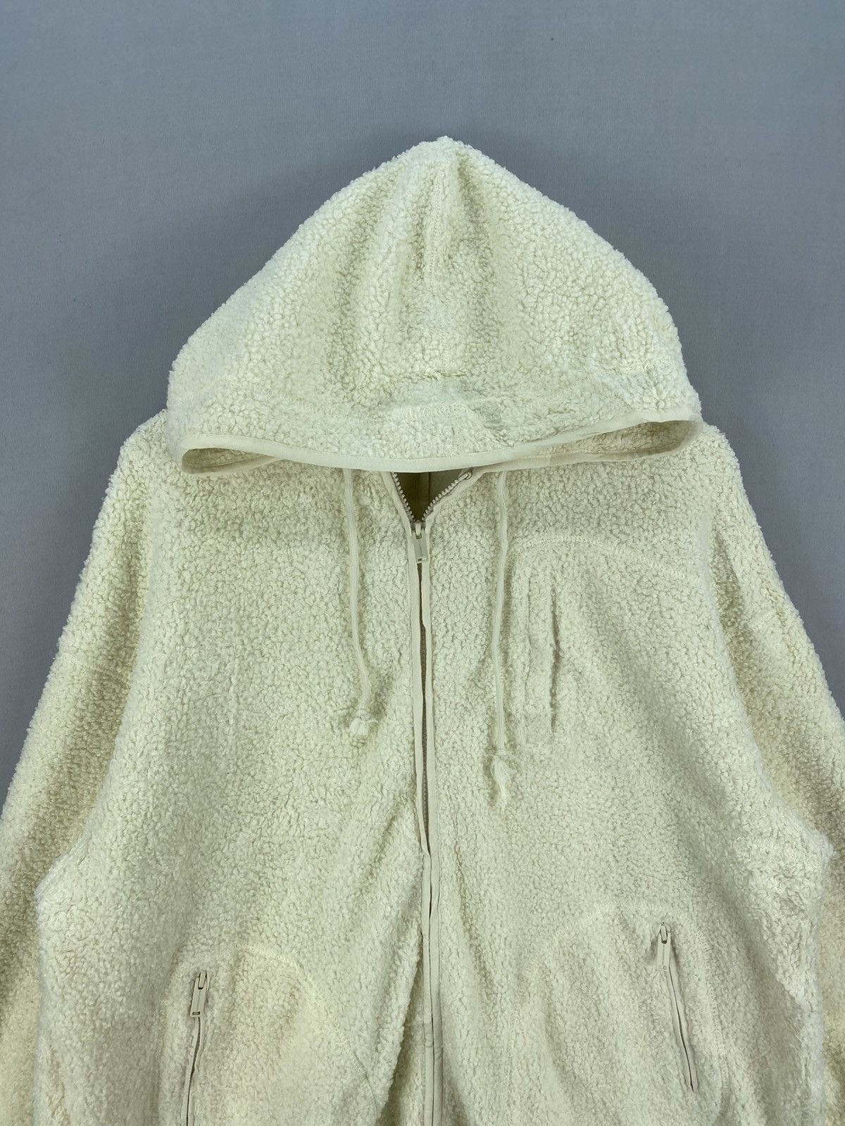 GU X Undercover Sherpa Hoodie Parka Long Jacket