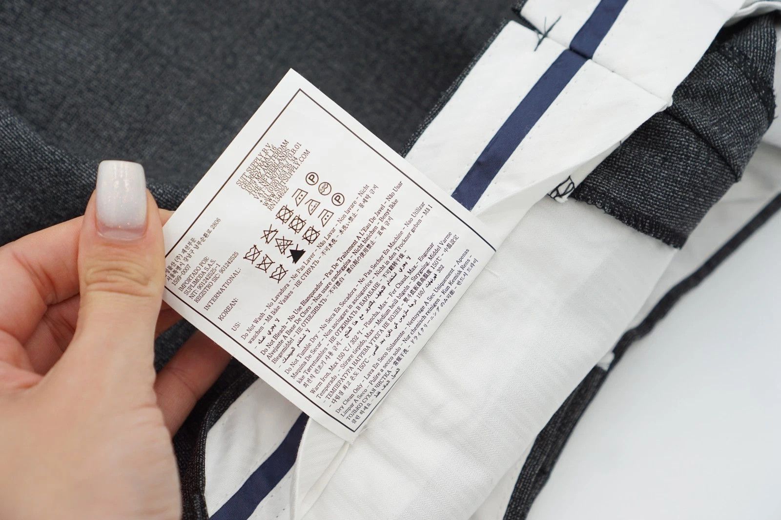 Suitsupply Men Suitsupply Pants Trousers Brescia Grey Size 25 UK/US40S Size 40S - 6 Thumbnail