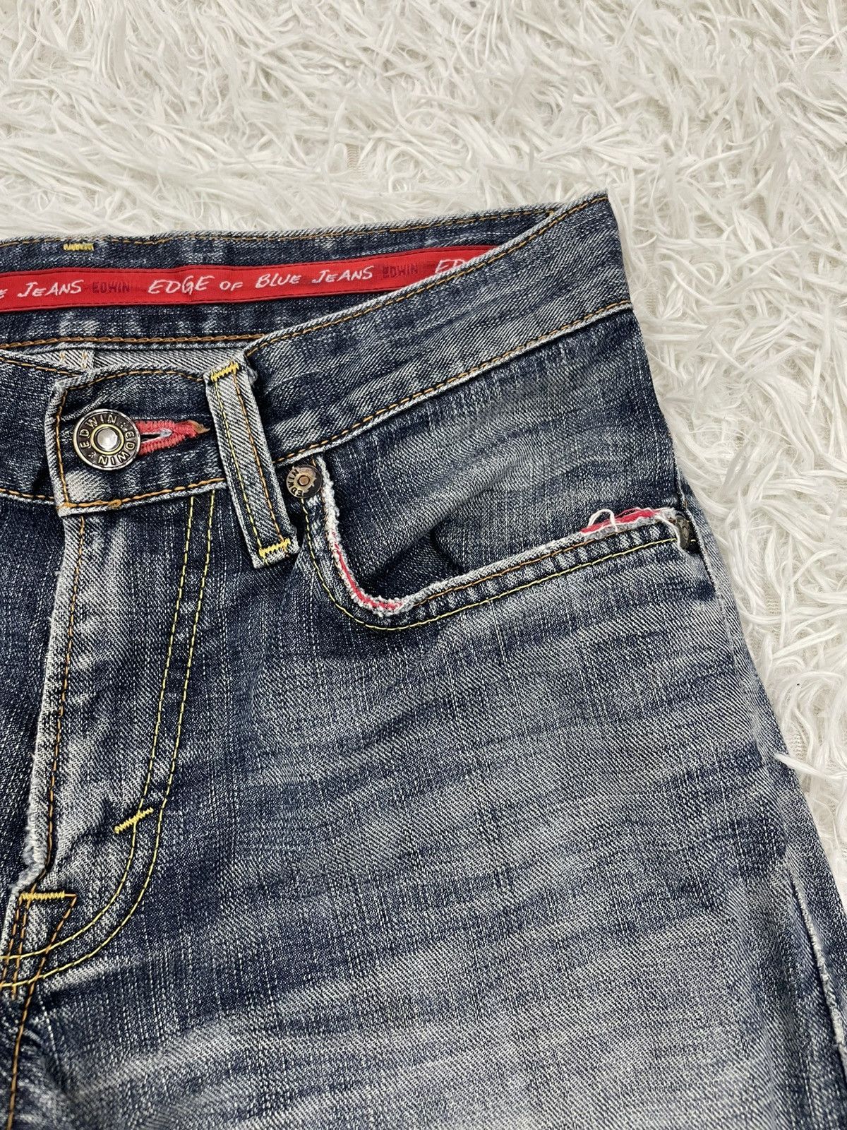 Edwin Edge of Blue Jeans Pant Edwin Red Patch Size US 30 / EU 46 - 6 Thumbnail