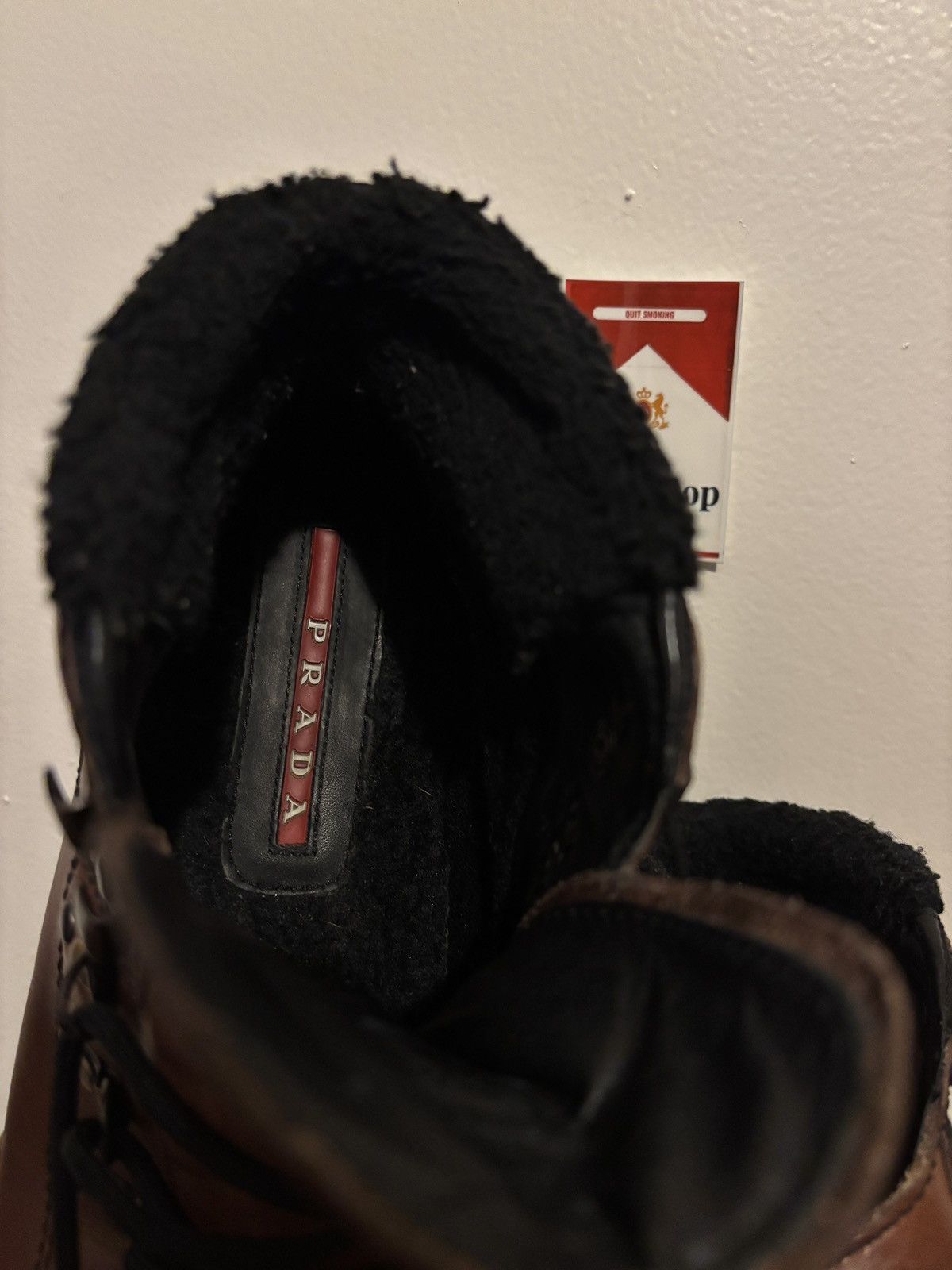 Prada Prada Hiking Boots / Vintage Linea Rossa Sport Linea Rossa Size US 8.5 / EU 41-42 - 9 Thumbnail