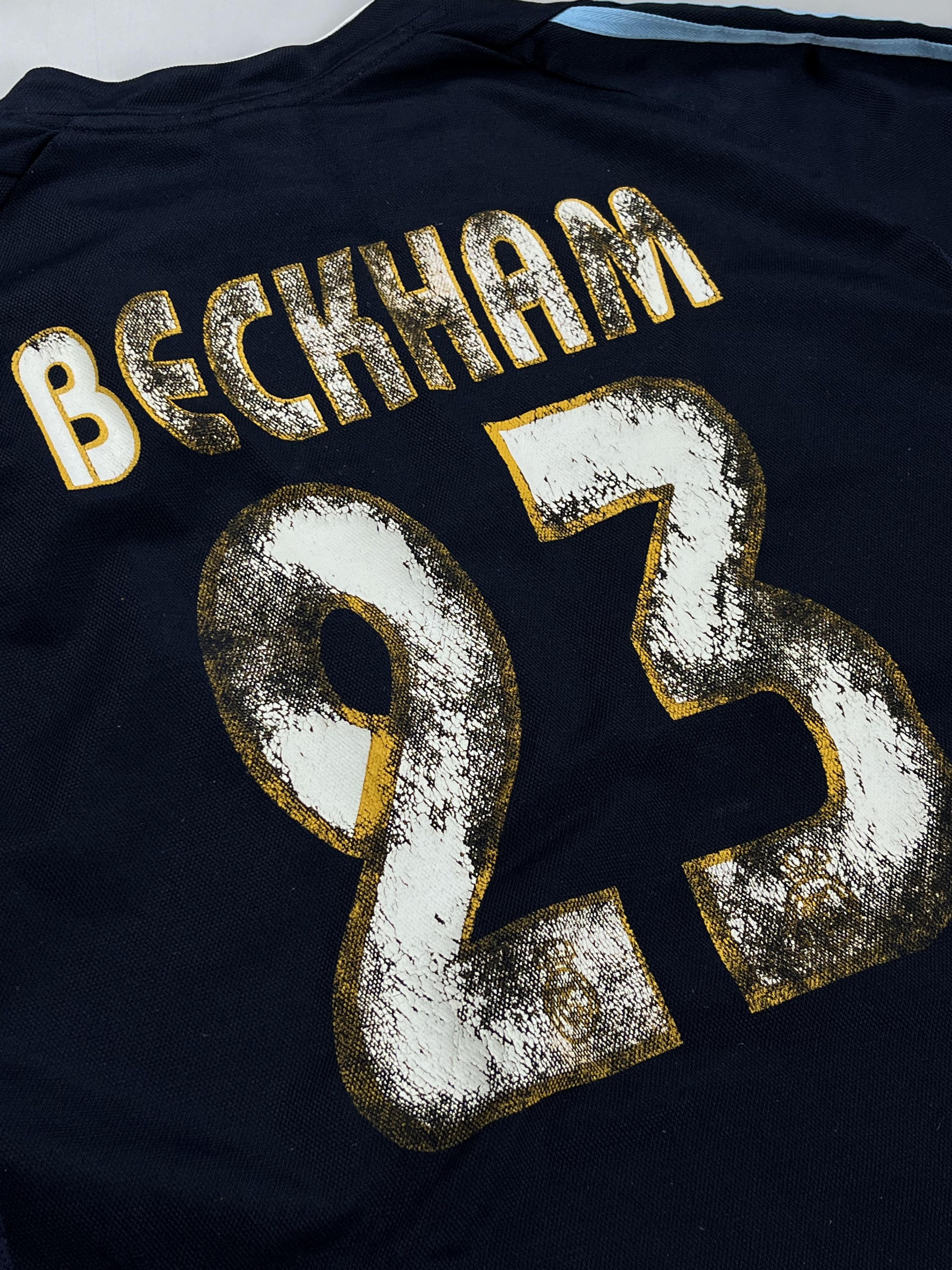 Adidas Bloke Core! DAVID BECKHAM Real Madrid 2003/2004 Jersey Size US XL / EU 56 / 4 - 7 Thumbnail