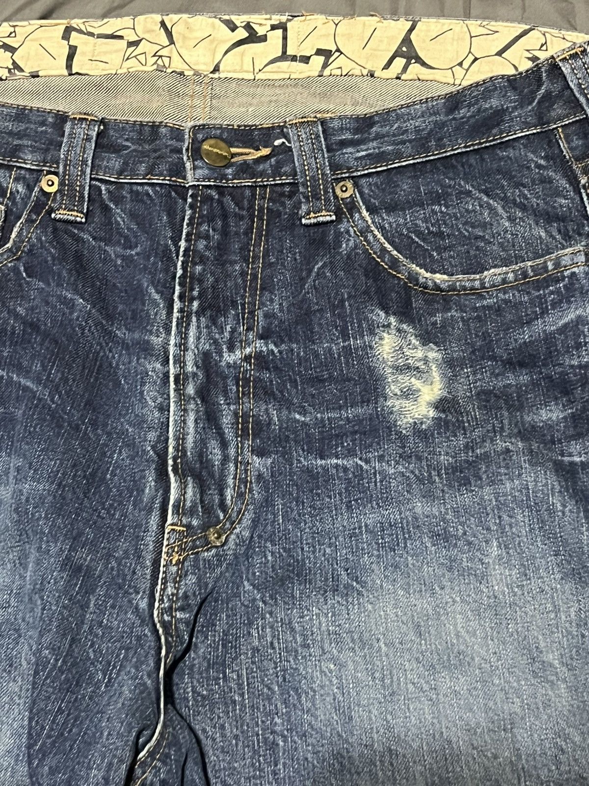 PHENOMENON Distressed PHENOMENON Denim Size US 34 / EU 50 - 6 Thumbnail
