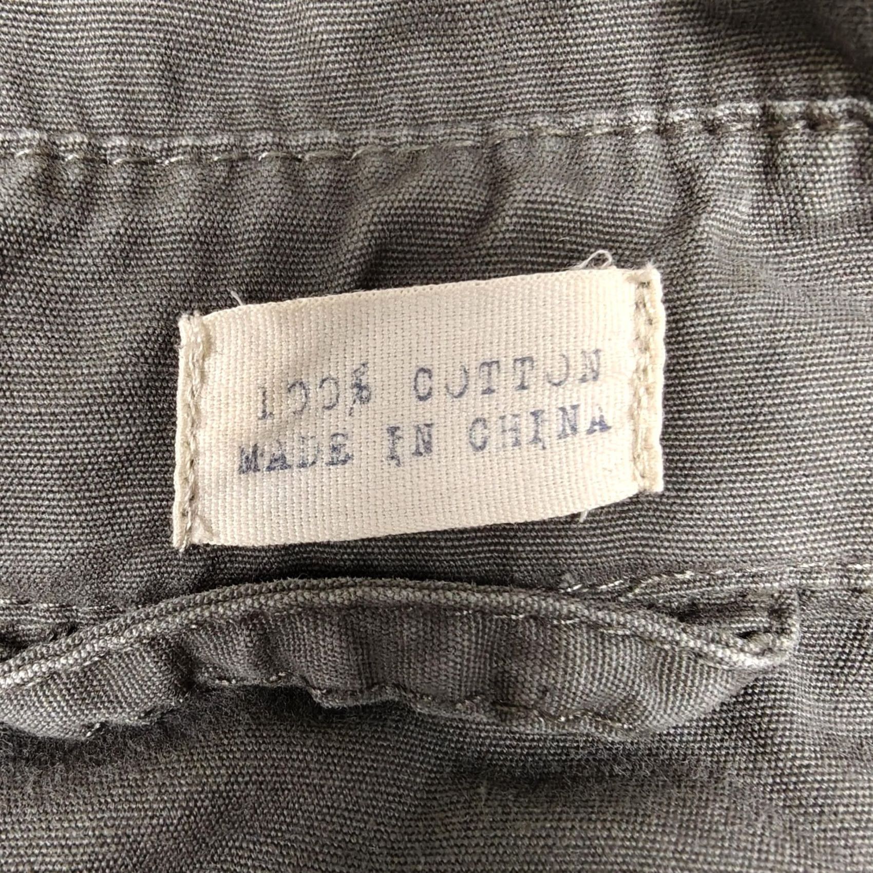 J.Crew J.Crew Jacket Womens XL Green Broken In Canvas Military Field Full Zip Pockets Size XL / US 12-14 / IT 48-50 - 5 Thumbnail