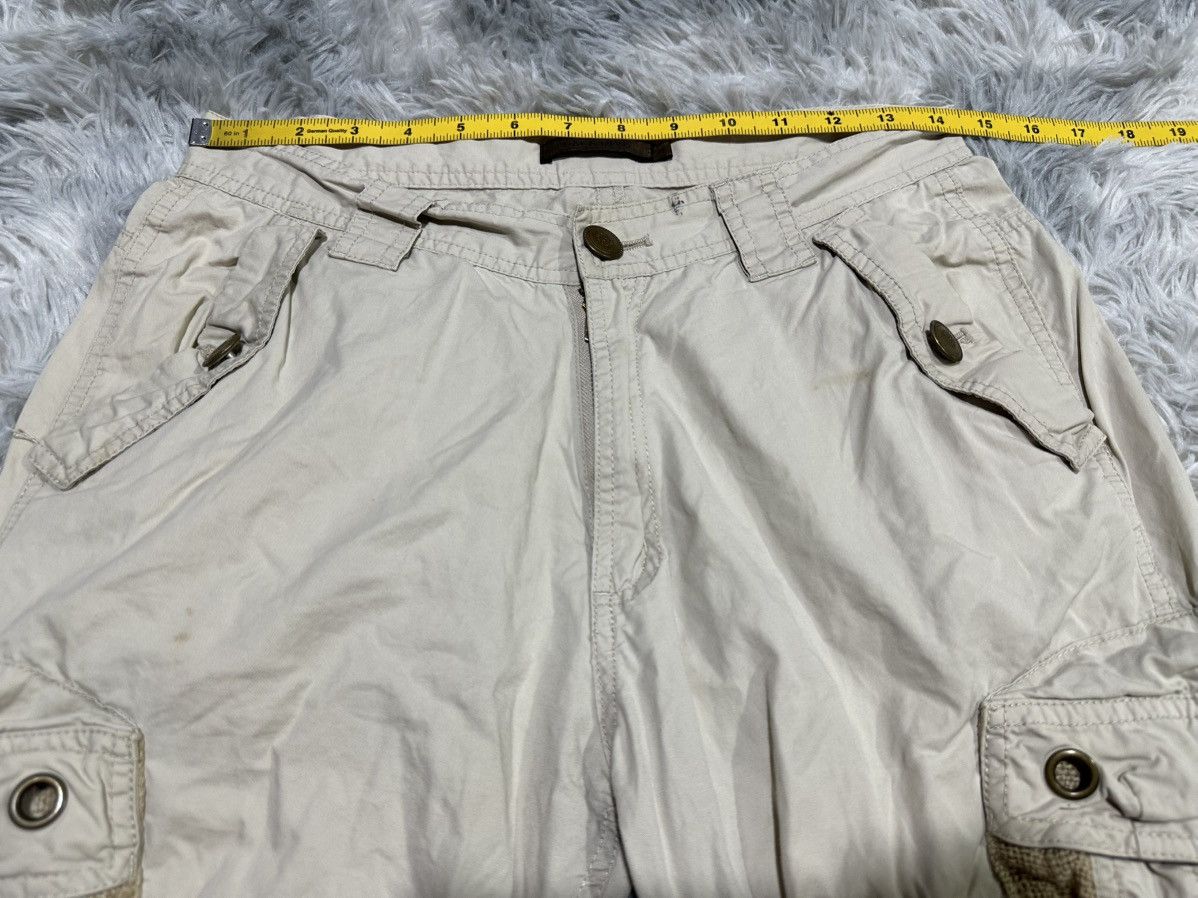 Japanese Brand 🔥Sick Y2K Dack Dive 3D Pocket Mesh Cargo Pants Size US 29 - 15 Thumbnail