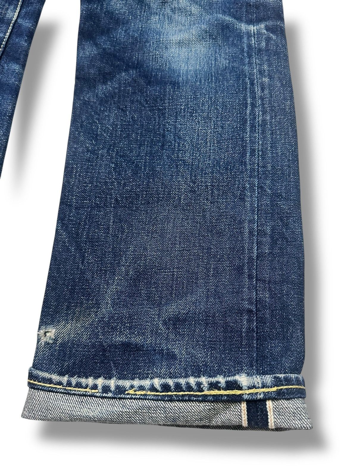 Denime Denime Vintage Selvedge Straight Loose With Faded Wash Size US 32 / EU 48 - 15 Thumbnail