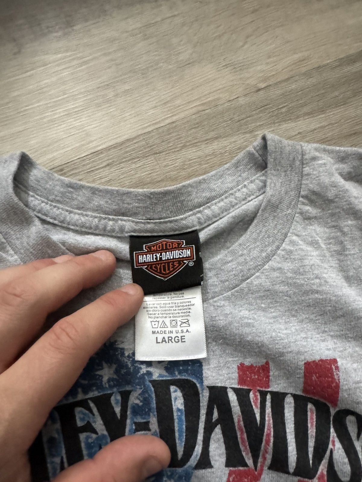 Harley Davidson Harley davidson t shirt vintage Size US L / EU 52-54 / 3 - 3 Thumbnail