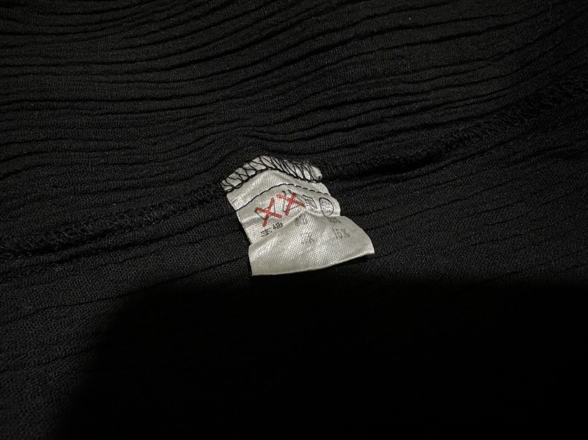 JUN MEN 🔥Vintage Jun Men Black Pleated Shirt Short Sleeve Size US L / EU 52-54 / 3 - 9 Thumbnail