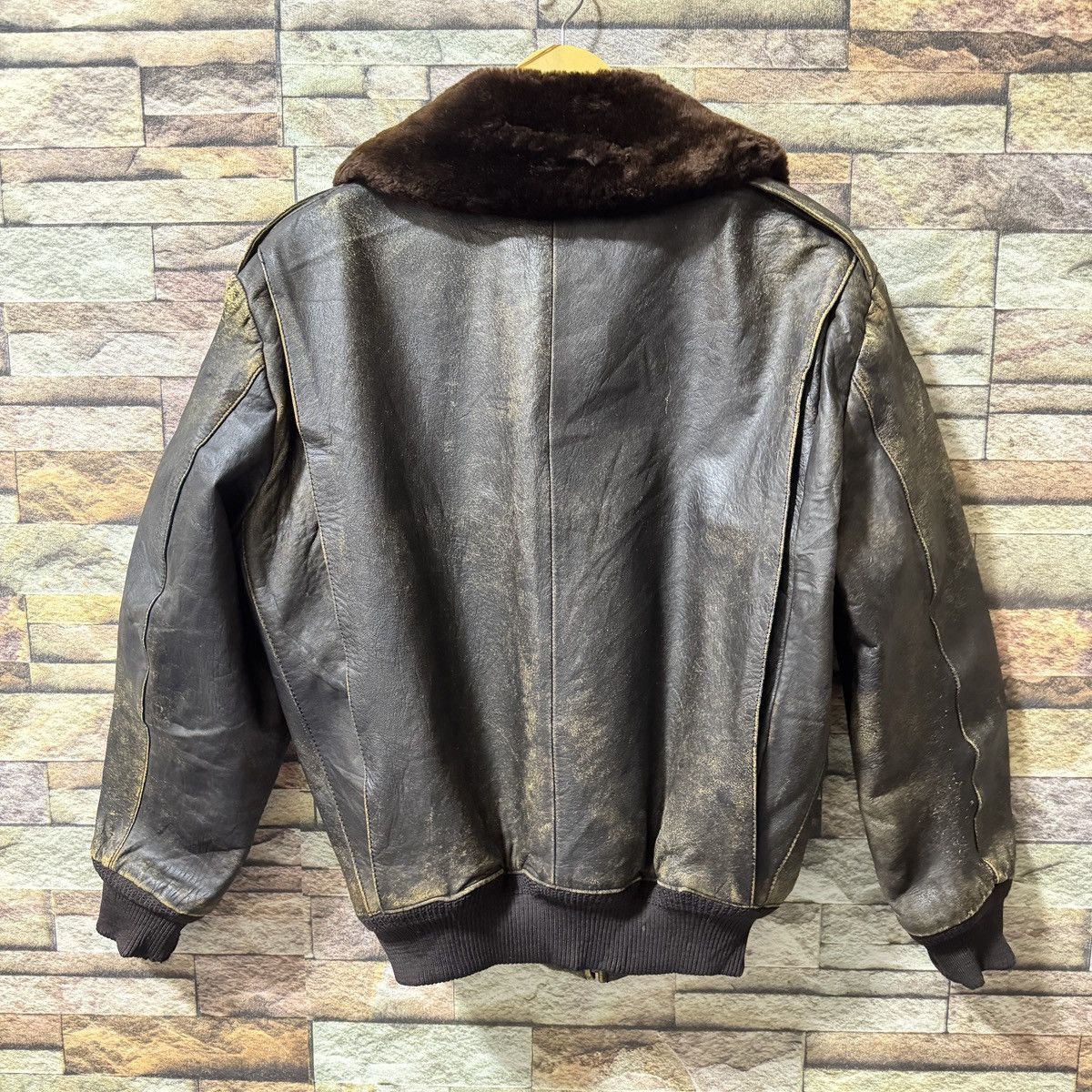 Japanese Brand Vintage Leather Jacket Size US L / EU 52-54 / 3 - 2 Thumbnail