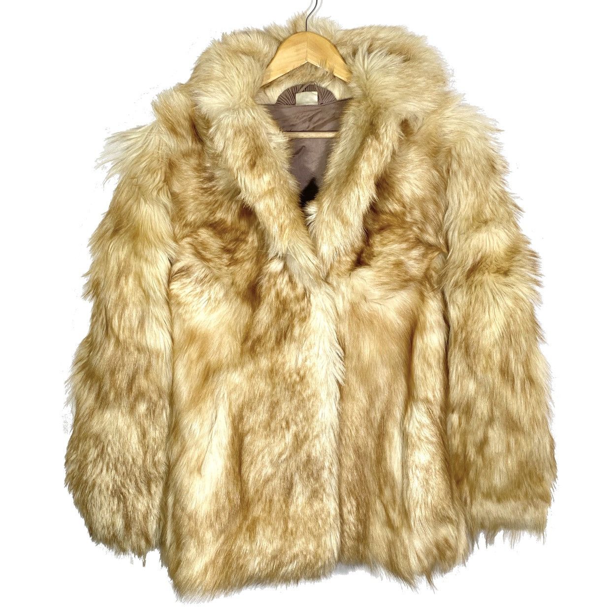 Vintage Manteau Pardessus Fourrure Chic Glam Vintage 80’s Size XL / US 12-14 / IT 48-50 - 1 Thumbnail