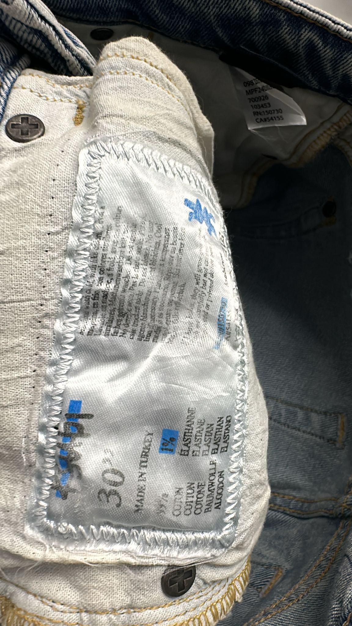 Ksubi Ksubi Van Winkle Blue Nu Heritage Jeans Size 30 Size US 30 / EU 46 - 9 Thumbnail