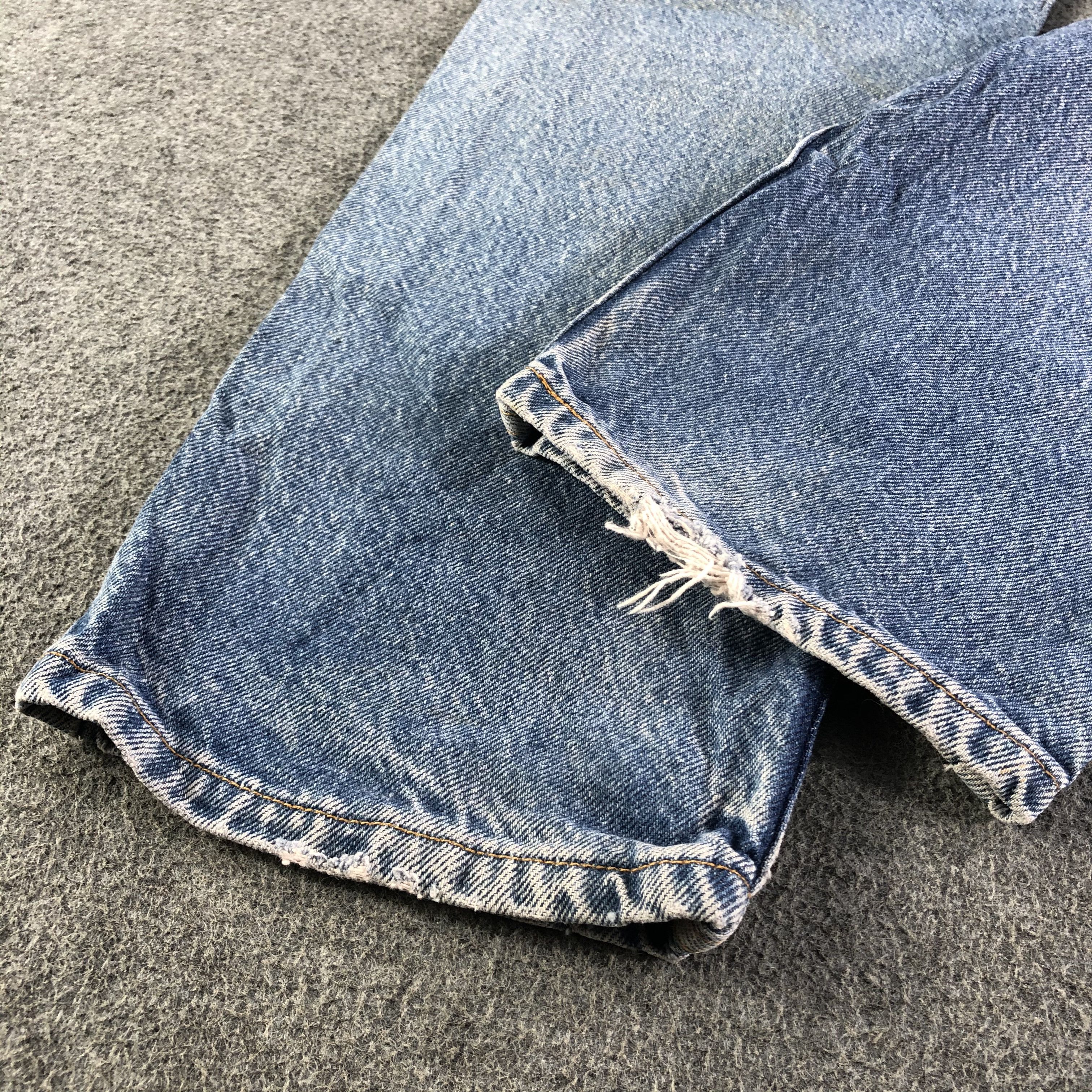Levi's Vintage 90s Blue Wash Levis 505 Jeans-J3052 Size US 34 / EU 50 - 6 Thumbnail