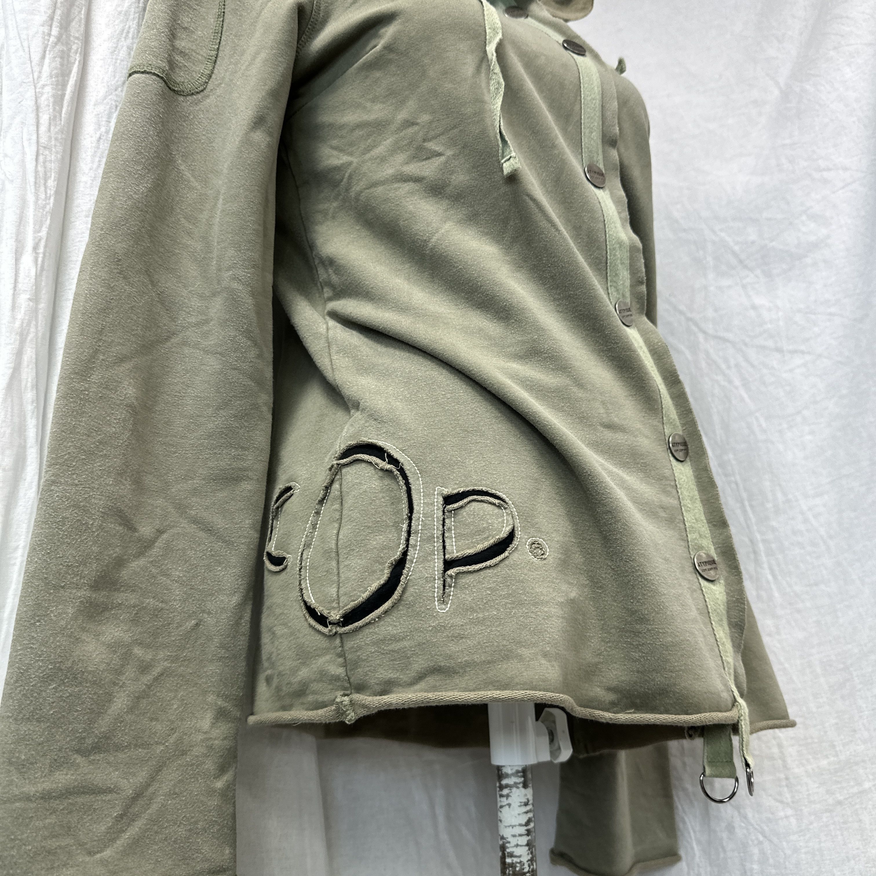 Cop Copine Vintage Avant Garde Archive Cop Copine Hoodie Y2K Size L / US 10 / IT 46 - 8 Thumbnail