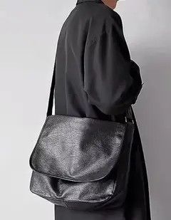 VIBE Fashion 90s pu leather crossbody messenger bag vintage Size ONE SIZE - 1 Thumbnail