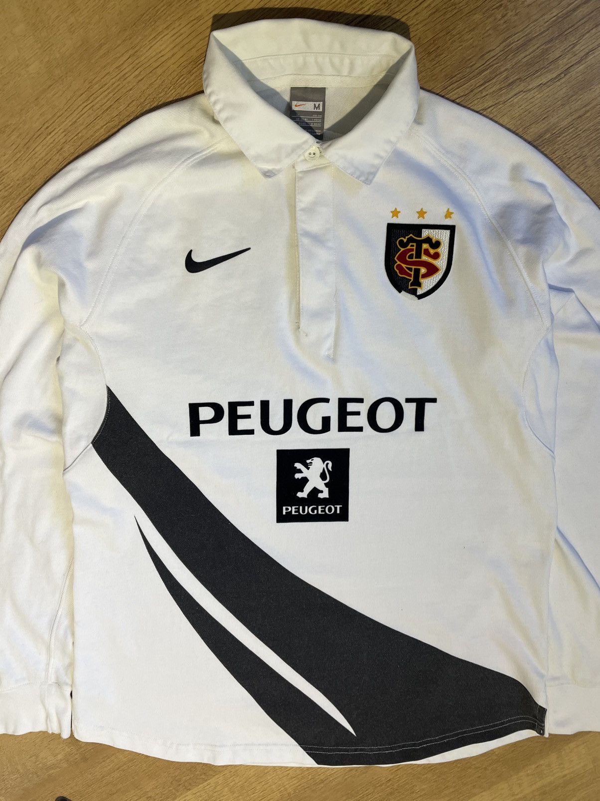Nike Vintage Nike Maillot rugby STADE TOULOUSAIN 2007 /09 Size US L / EU 52-54 / 3 - 7 Thumbnail