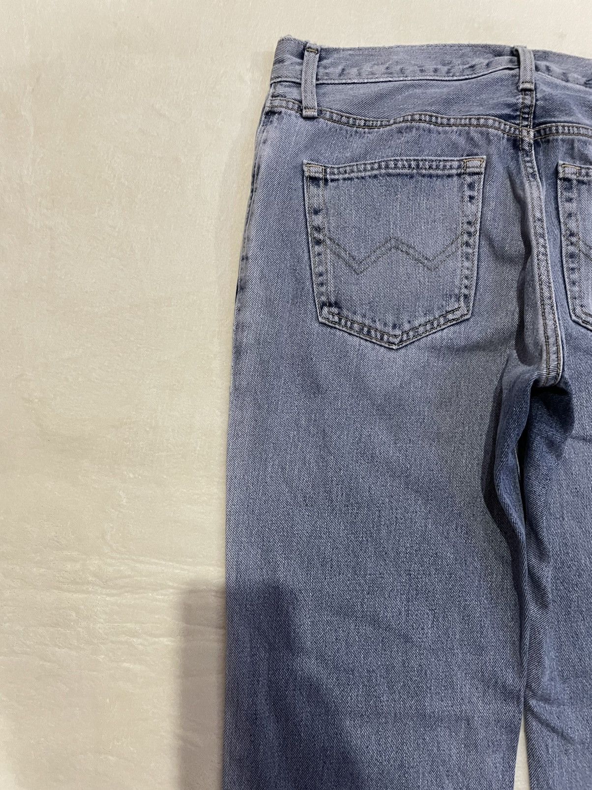Edwin Vintage Edwin Sand Washed Distress Ripped Jeans Size US 32 / EU 48 - 13 Thumbnail