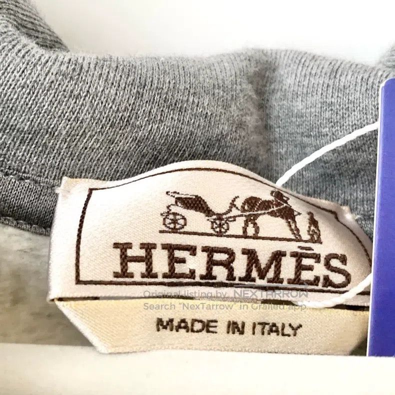 Hermes Hermes Gray Sweatshirt Size XS / US 0-2 / IT 36-38 - 6 Thumbnail