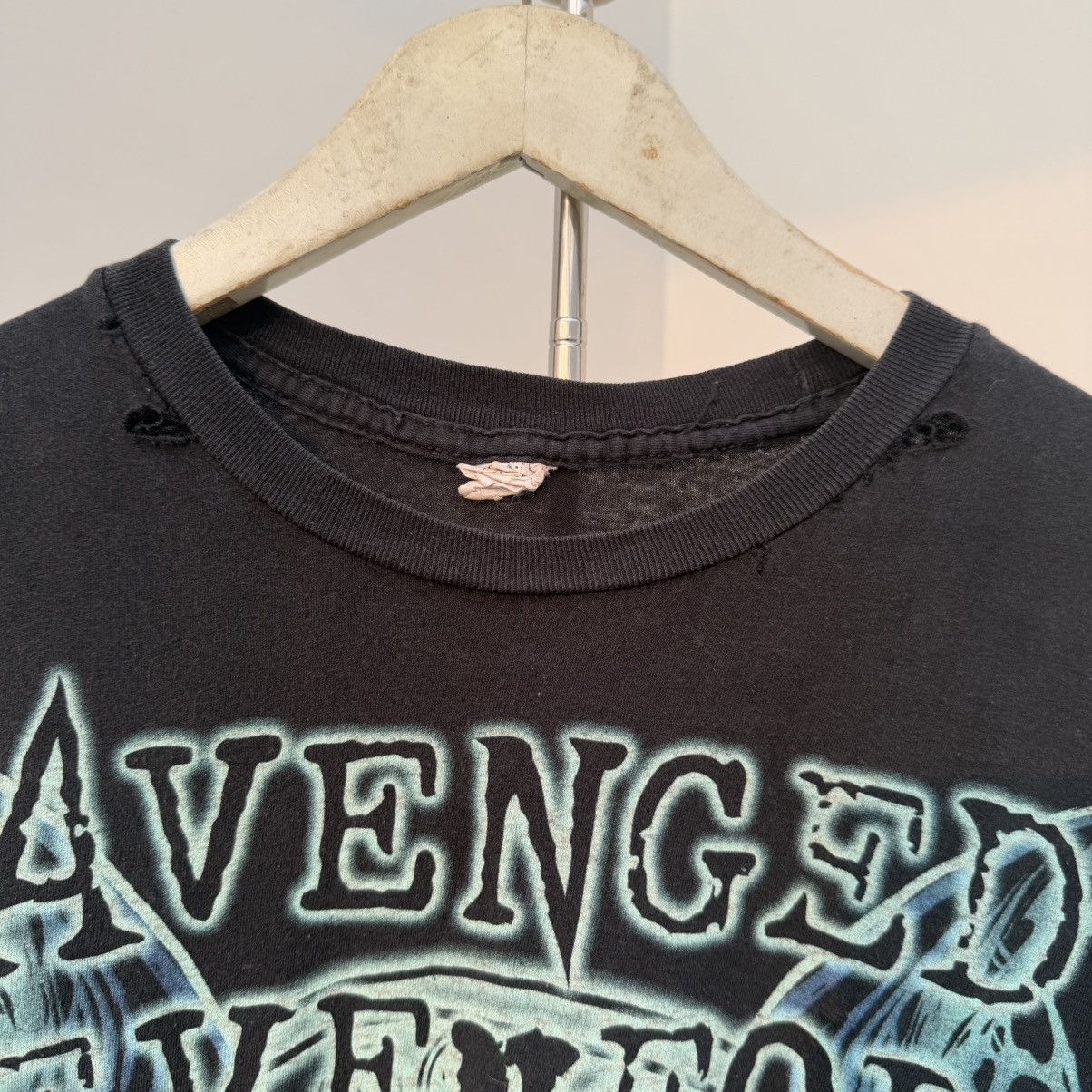 Band Tees Avenged Sevenfold Skull Wolf Graphic Band Tee Size US XL / EU 56 / 4 - 3 Thumbnail