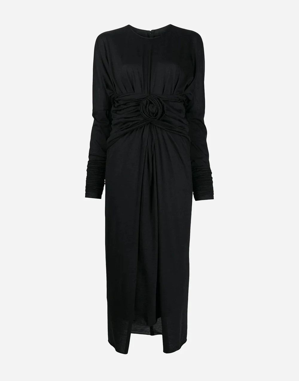 Dolce & Gabbana o1y0825 Midi Dress in Black Size S / US 4 / IT 40 - 1 Thumbnail