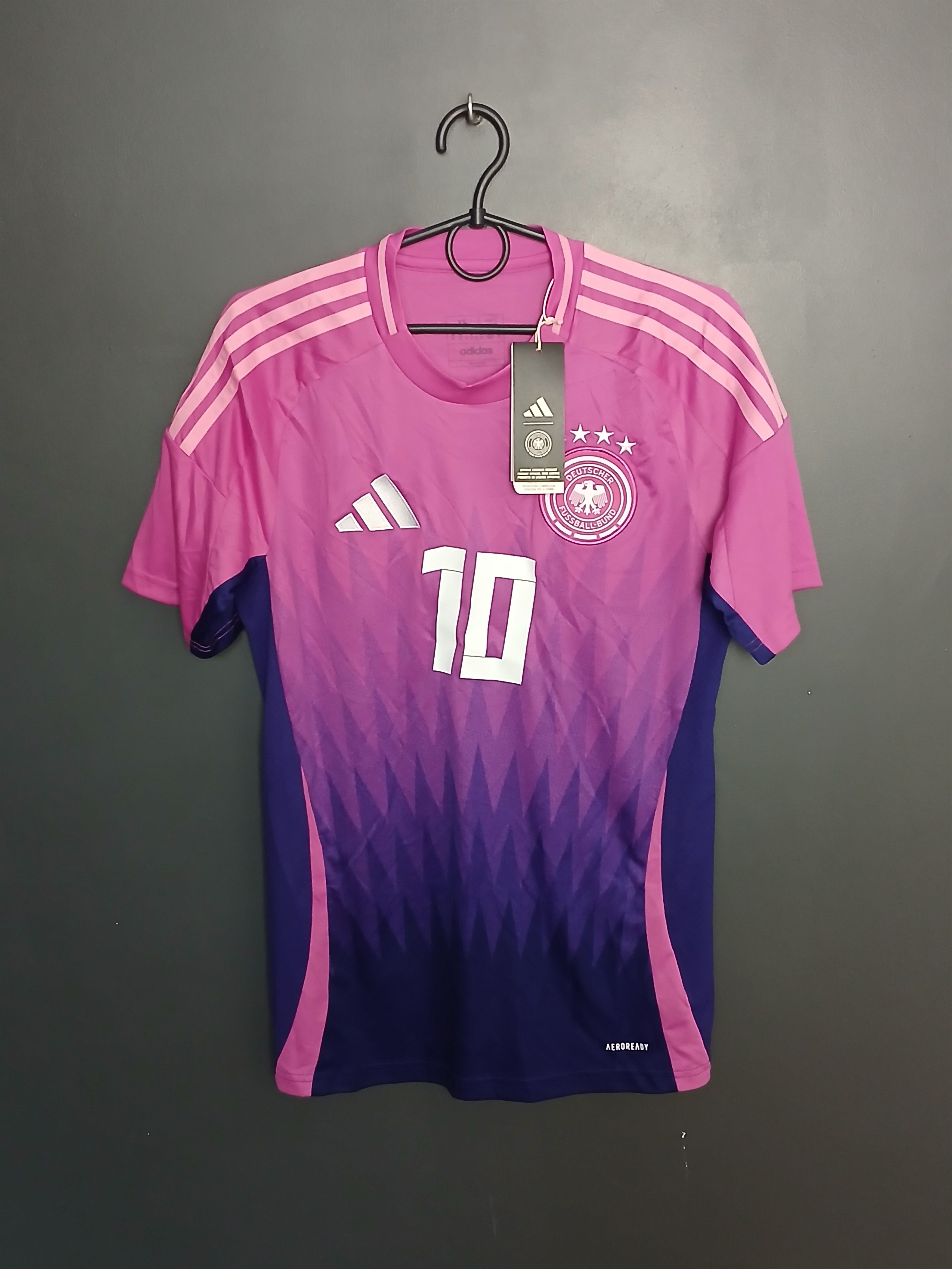 Adidas New Germany 2024 Away Musiala Football Jersey T-Shirt Size US XS / EU 42 / 0 - 2 Thumbnail