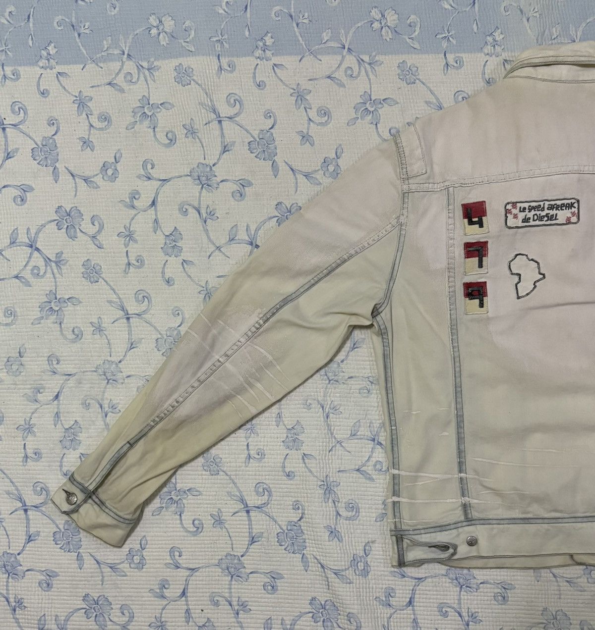 Diesel Diesel White Denim Type 3 Design Size US L / EU 52-54 / 3 - 9 Thumbnail