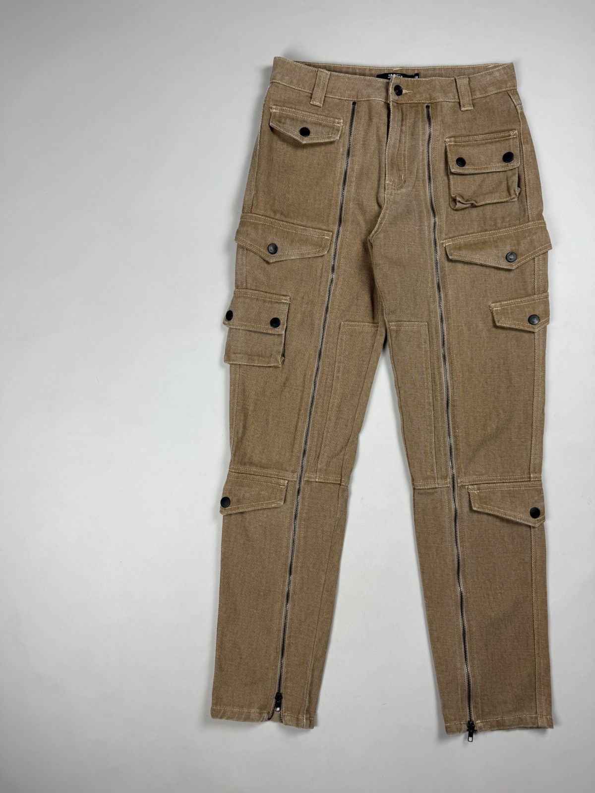 Jaded London Jaded London Japanese Multipocket Full Zip Jeans Pants Size US 30 / EU 46 - 2 Thumbnail