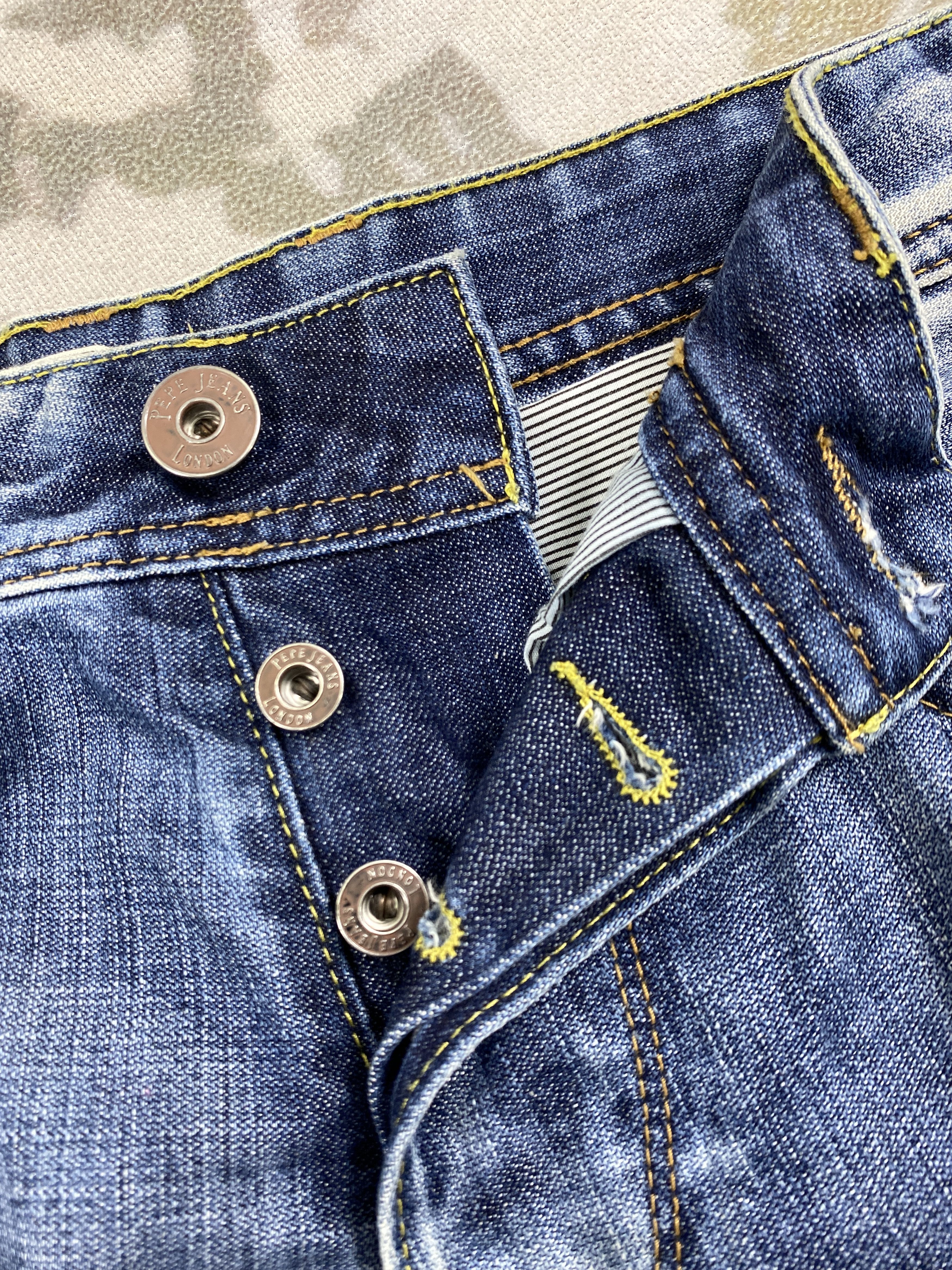 Le Grande Bleu (L.G.B.) Vintage pepe Jeans lgb style 30x29 - JN 3021 Size US 30 / EU 46 - 6 Thumbnail