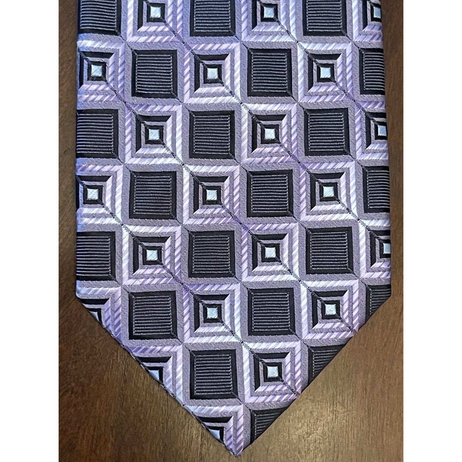 Alexander Julian Alexander Julian Colours HandMade Purple Black Polyester Size ONE SIZE - 1 Thumbnail