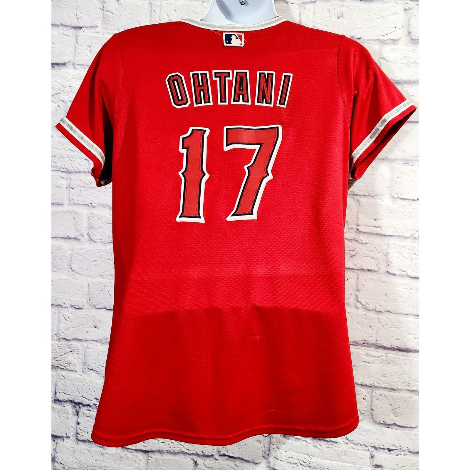 Other Majestic Red White LA Angels Ohtani 17 Women's Jersey XXL Size XXL / US 16-18 / IT 52-54 - 3 Thumbnail